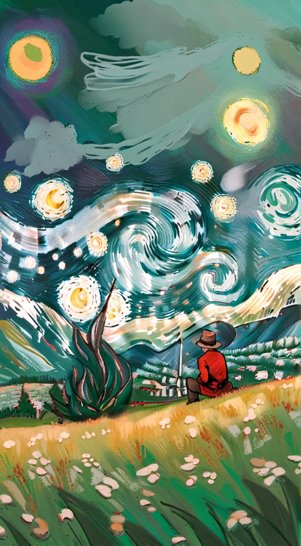 ai character: Dw infection background