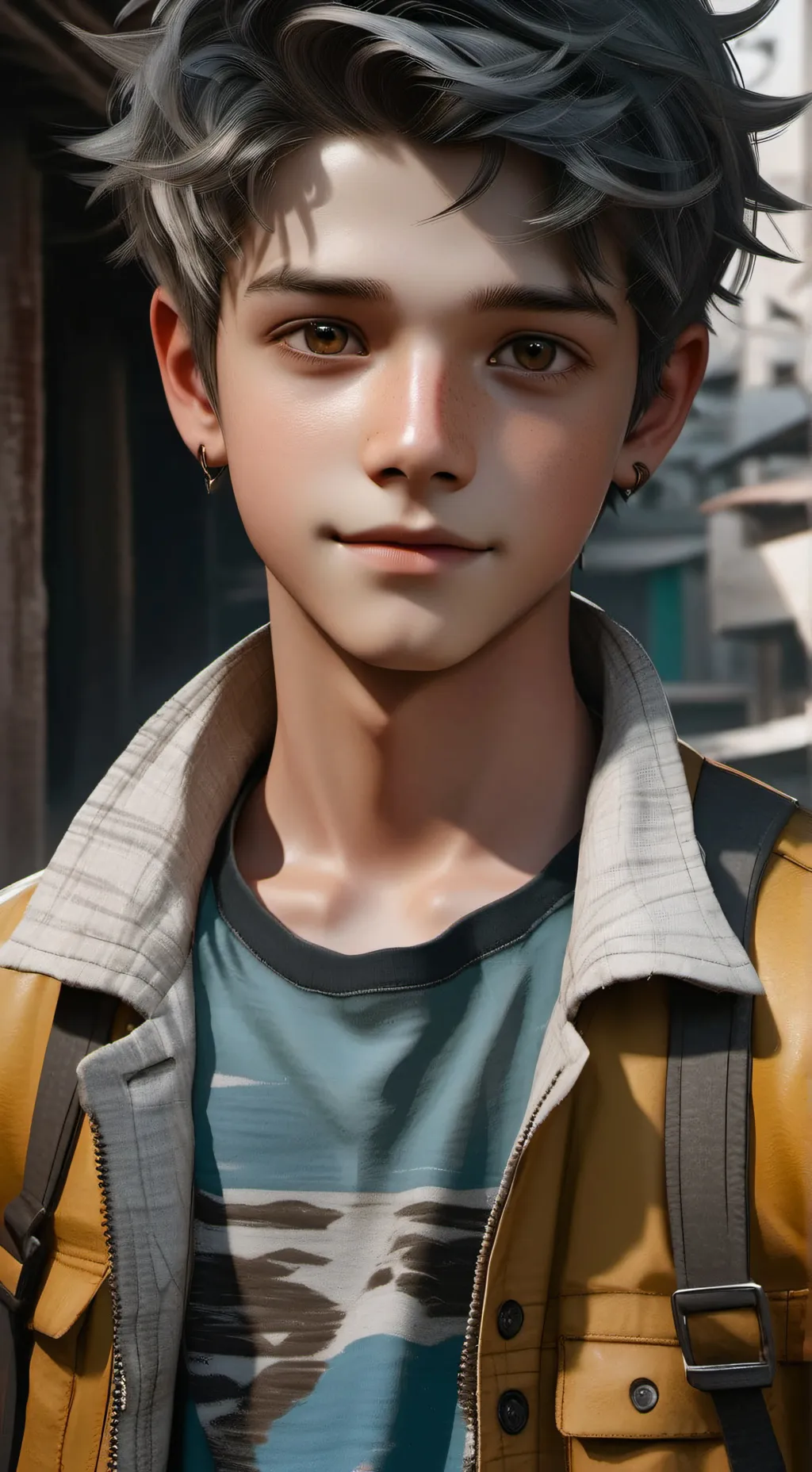 ai character: John  background