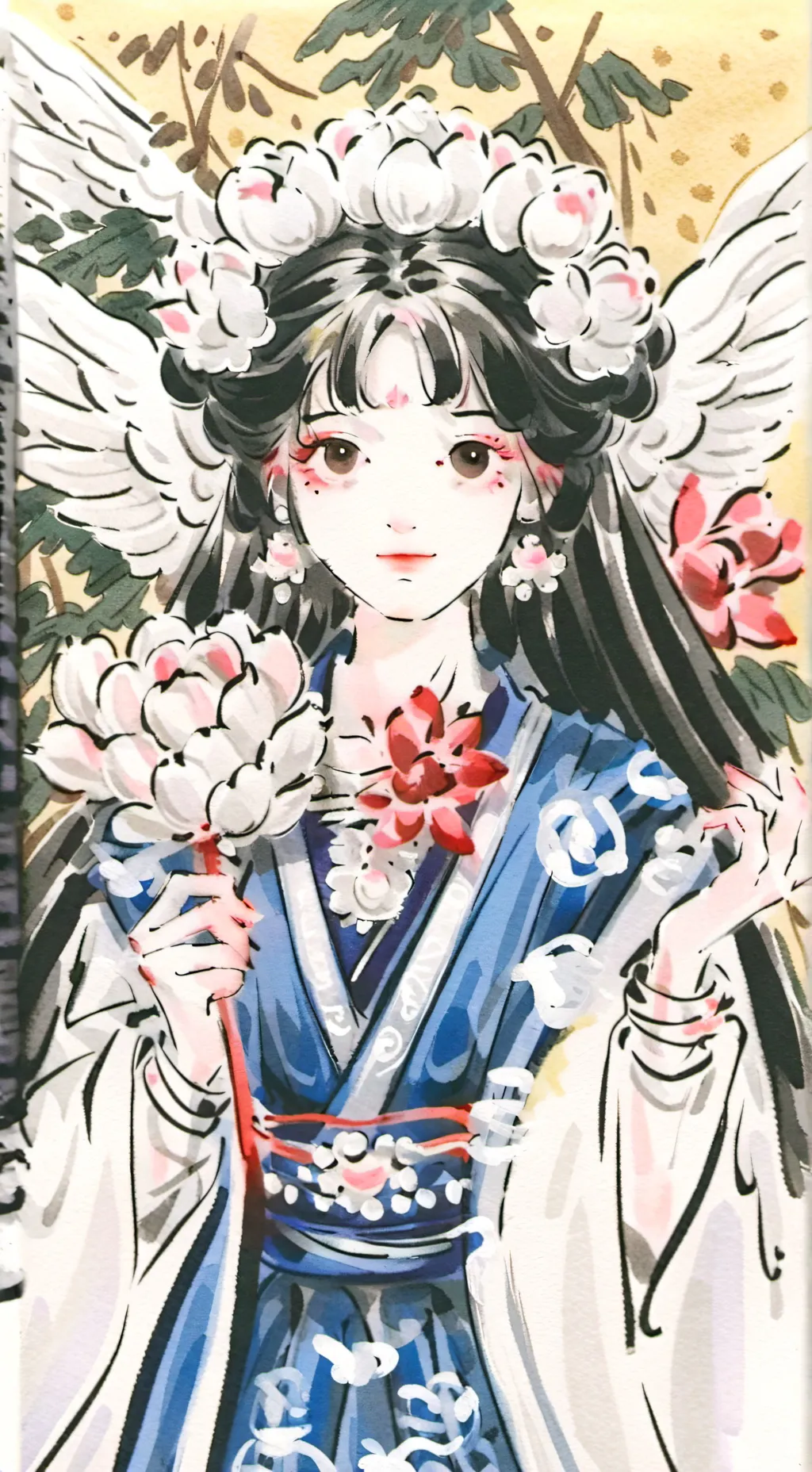 ai character: Tfbu and Hh background