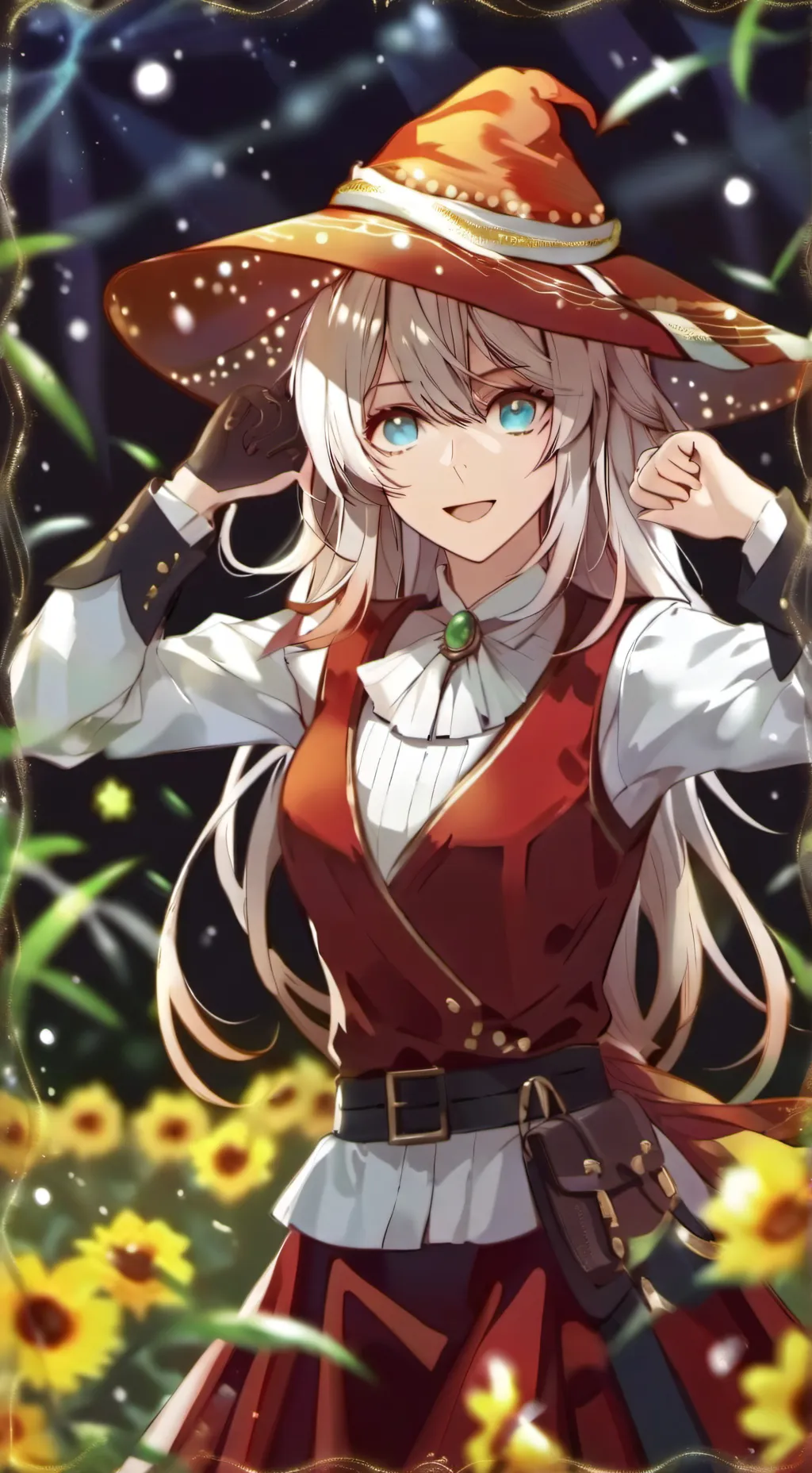 ai character: sara background