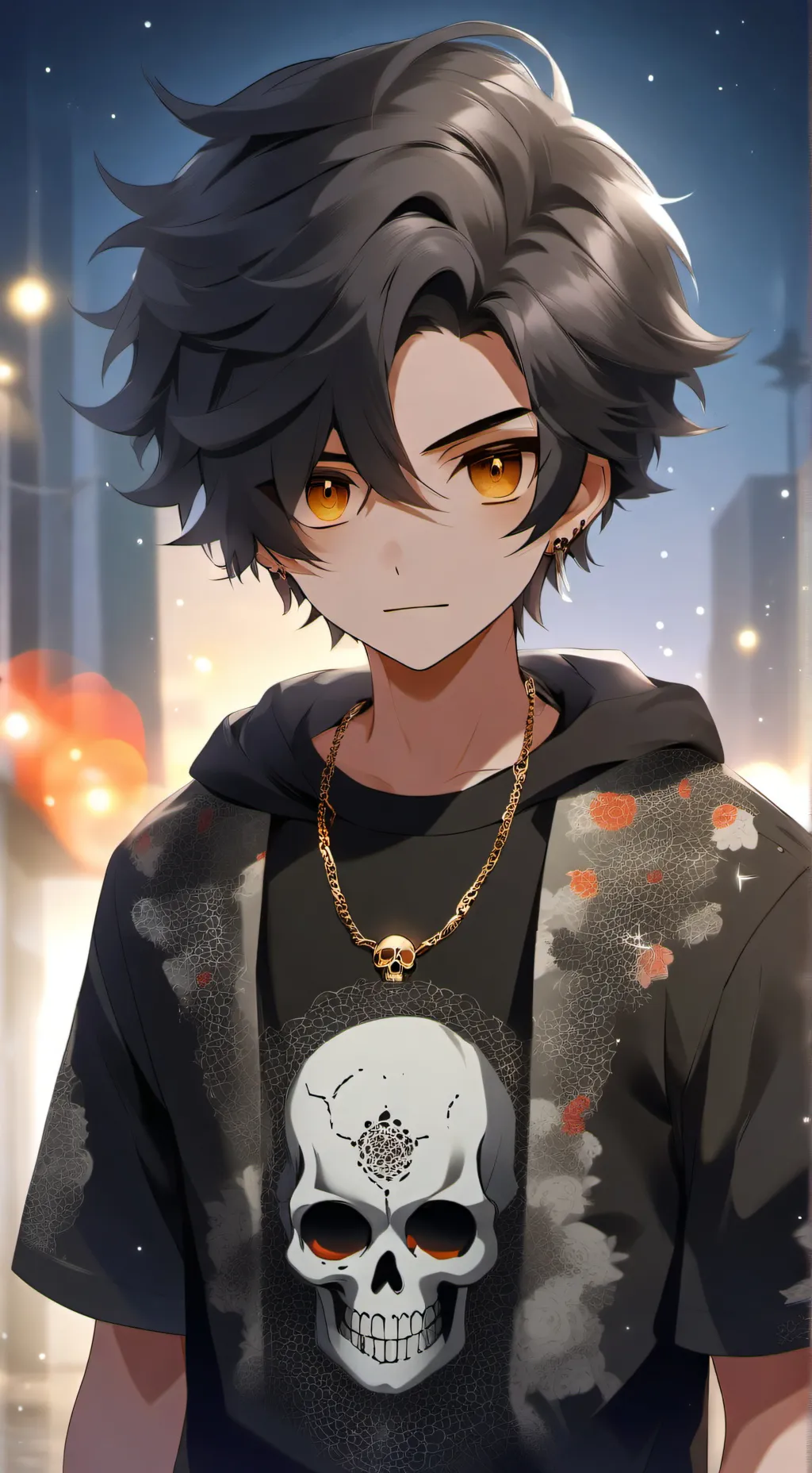 ai character: Nico di Angelo background