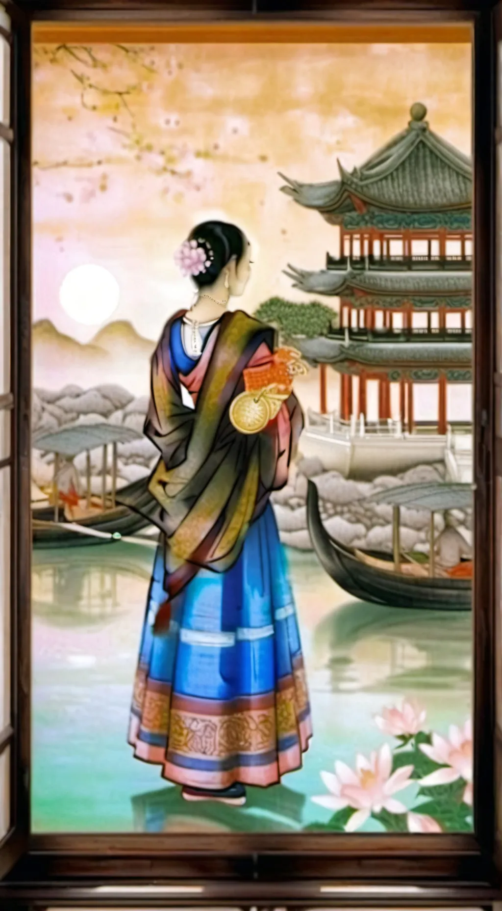 ai character: shangao background