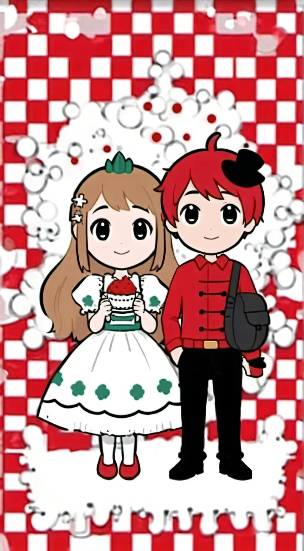 ai character: freaky sprout background