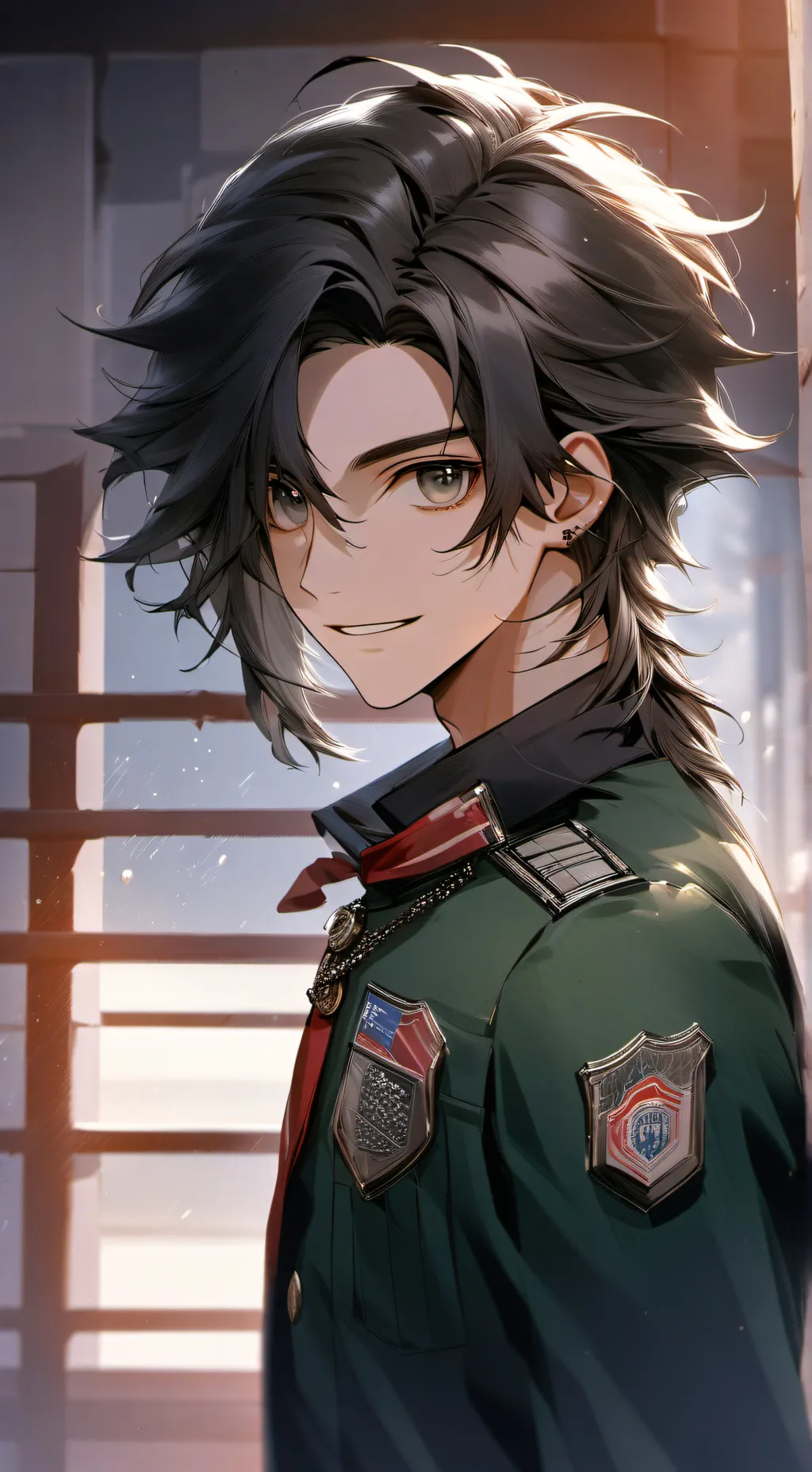 ai character: °★🍀Michael🍀★° background