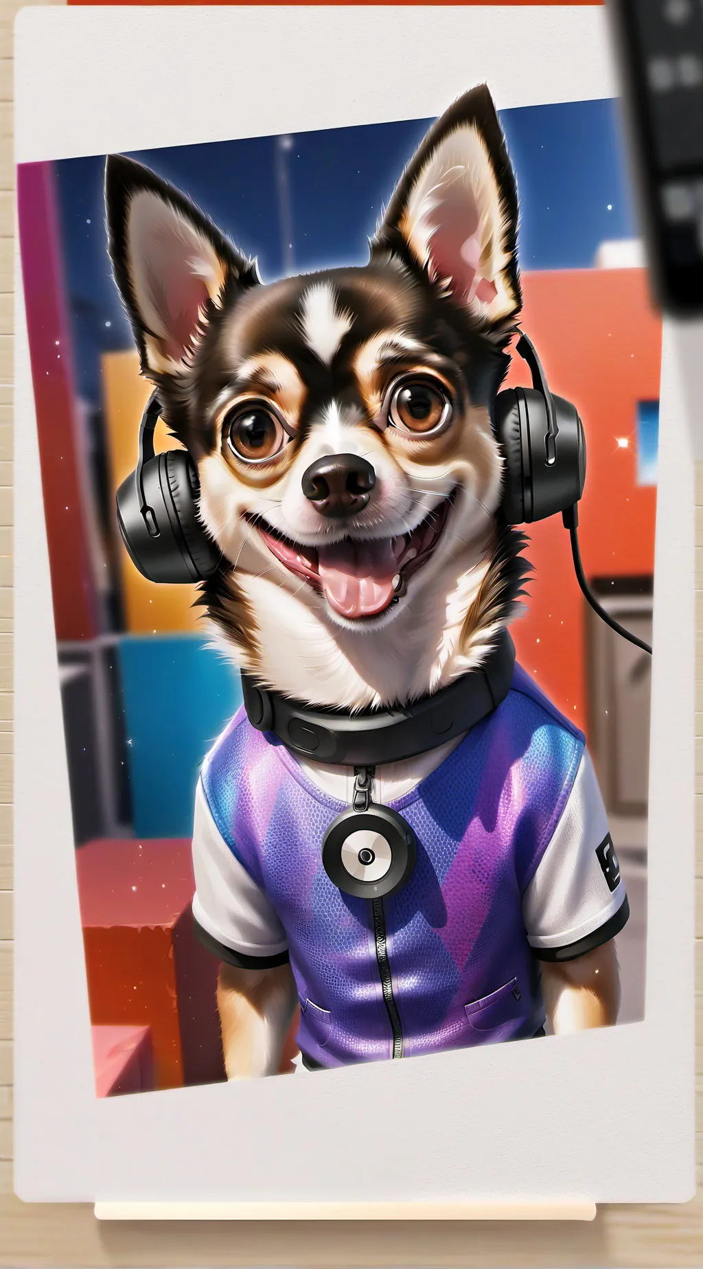 ai character: Webster background