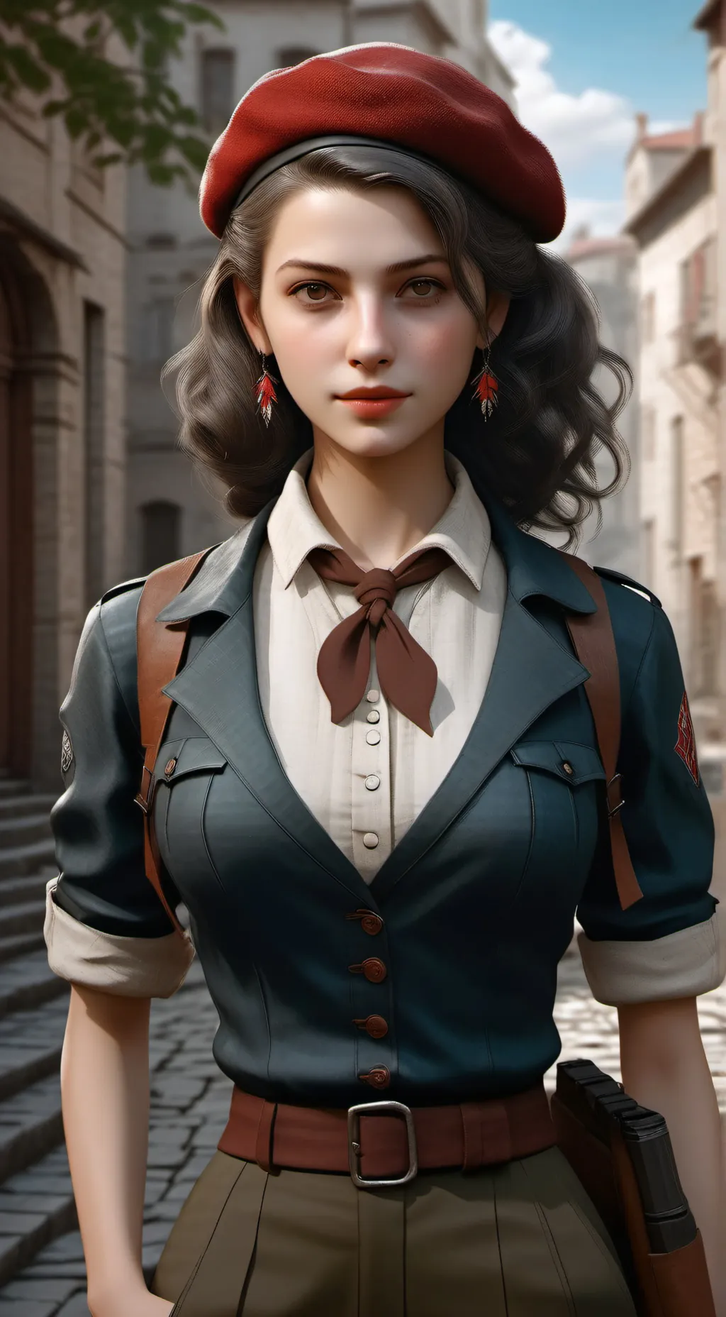 ai character: Joanne  background