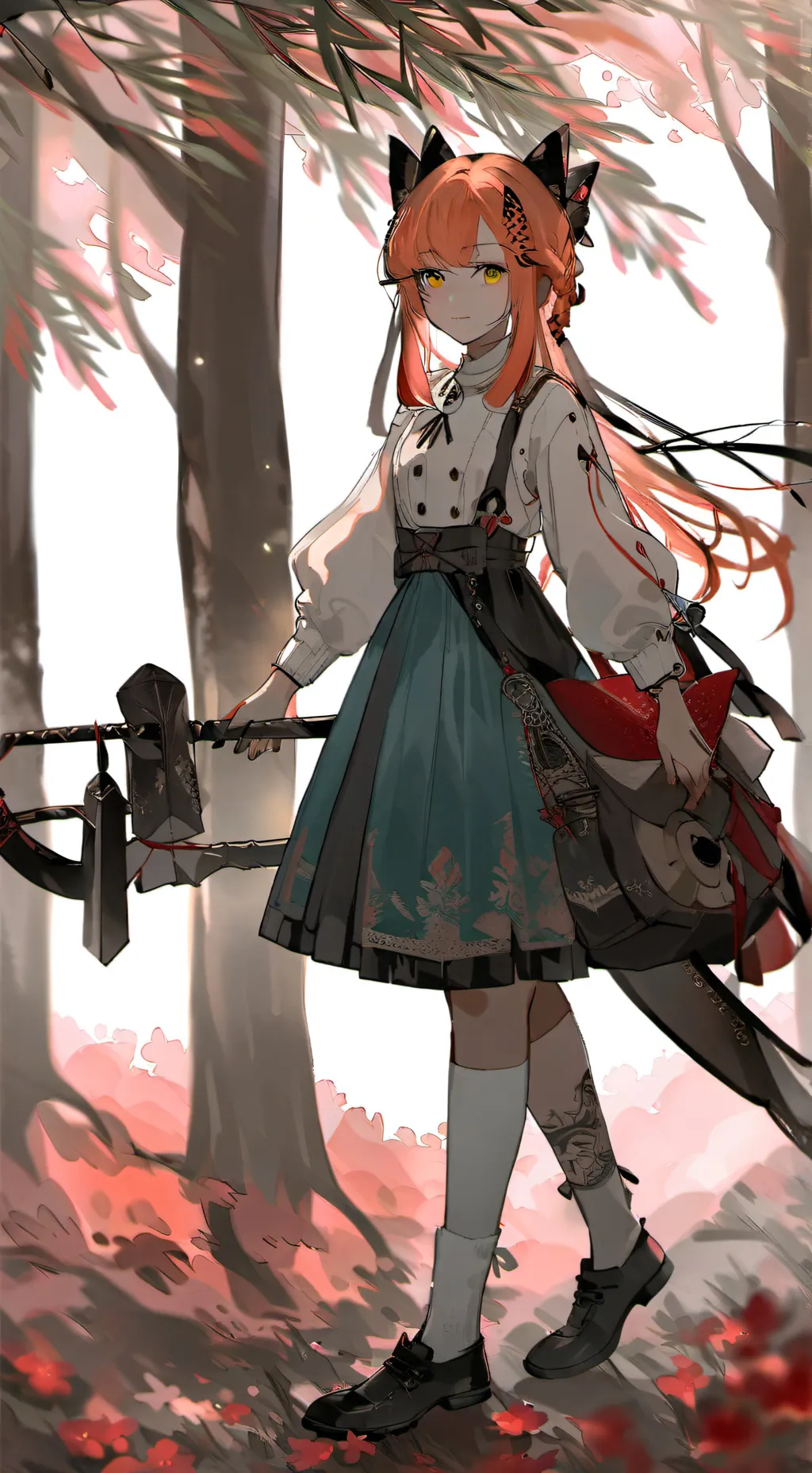 ai character: Elizabeth Afton background