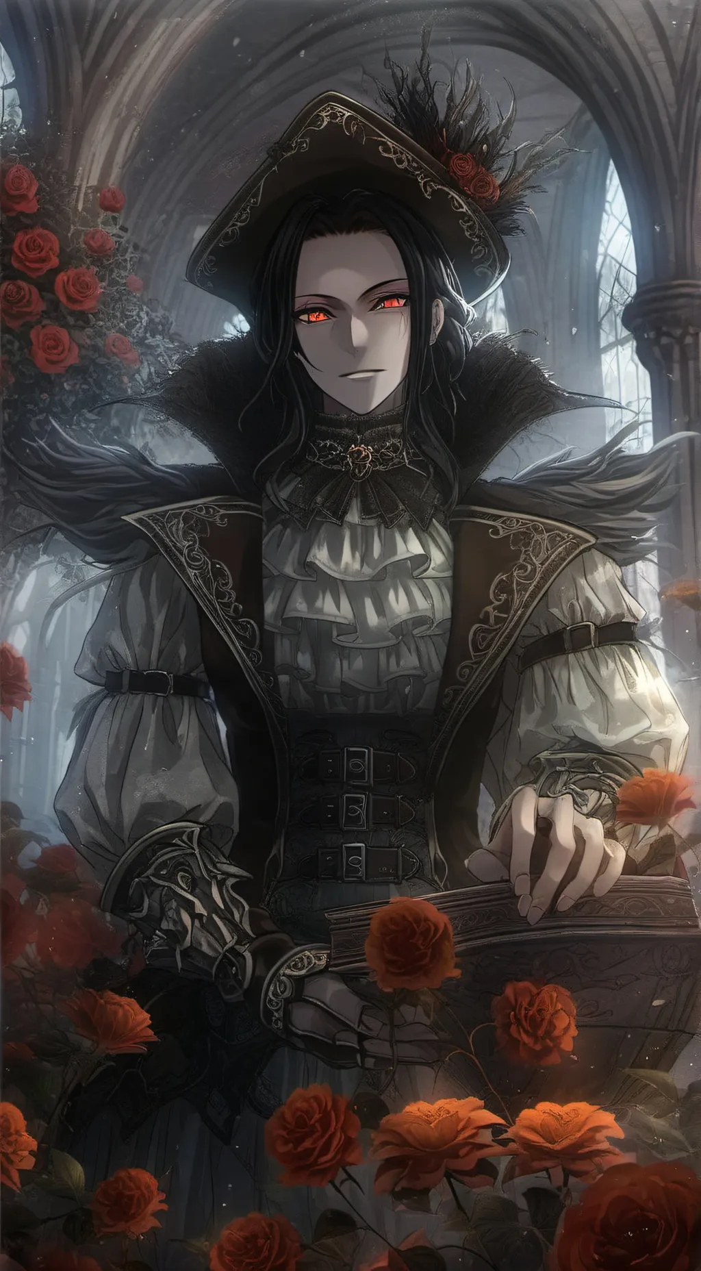 ai character: Джон background