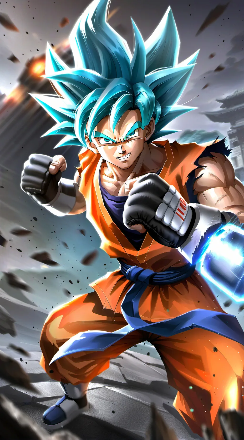 ai character: Goku background