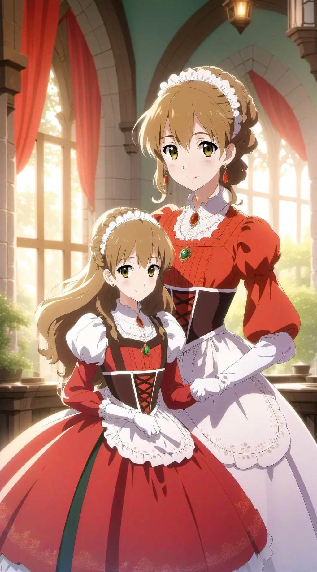 ai character: Noémie  background