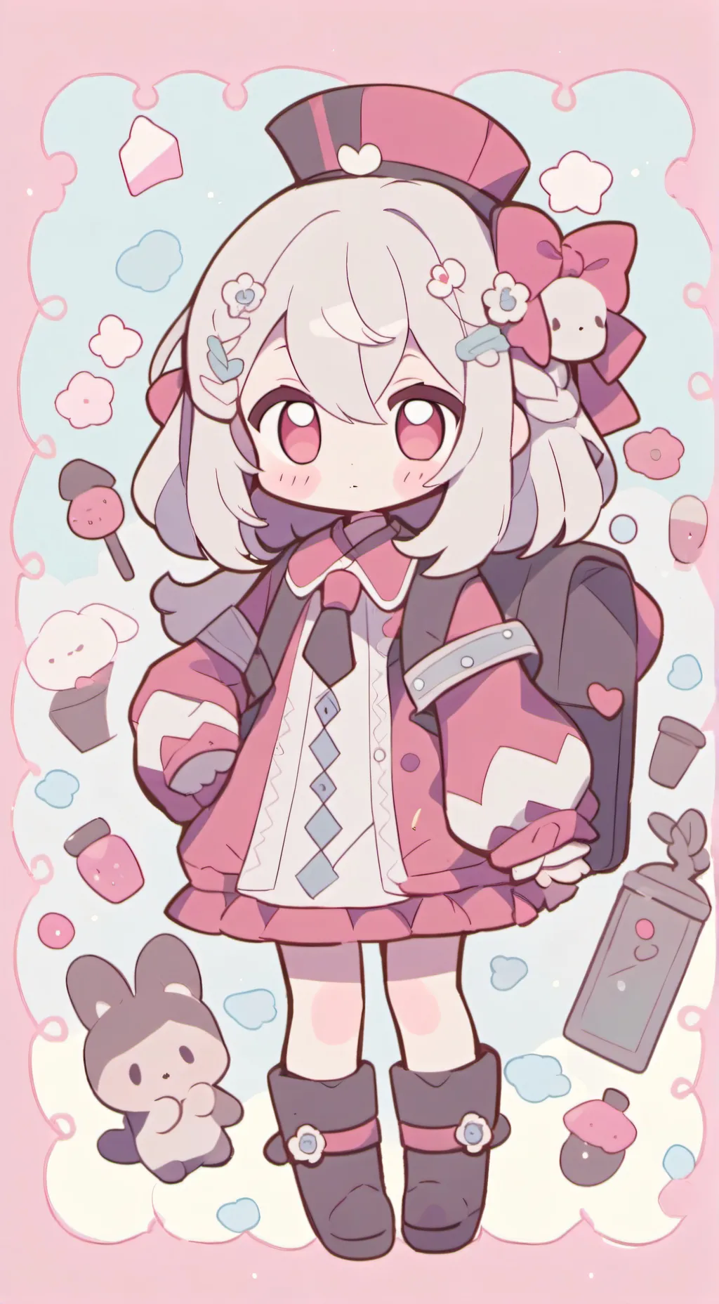 ai character: Michael afton  background