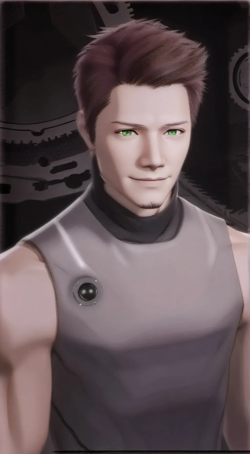 ai character: Каспиан background