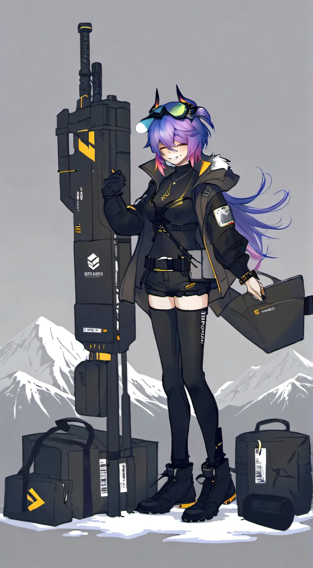 ai character: карина background