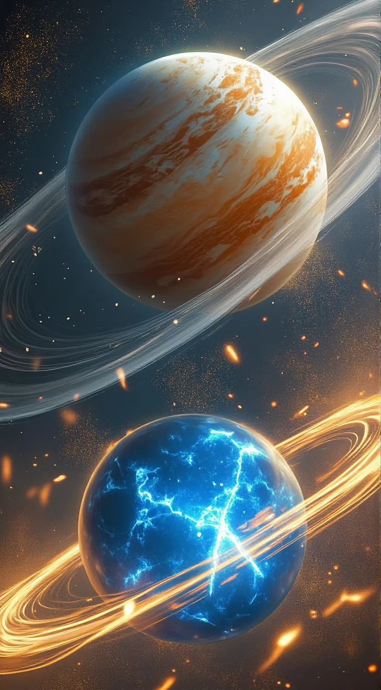 ai character: 🌠Universe/space🌌 background