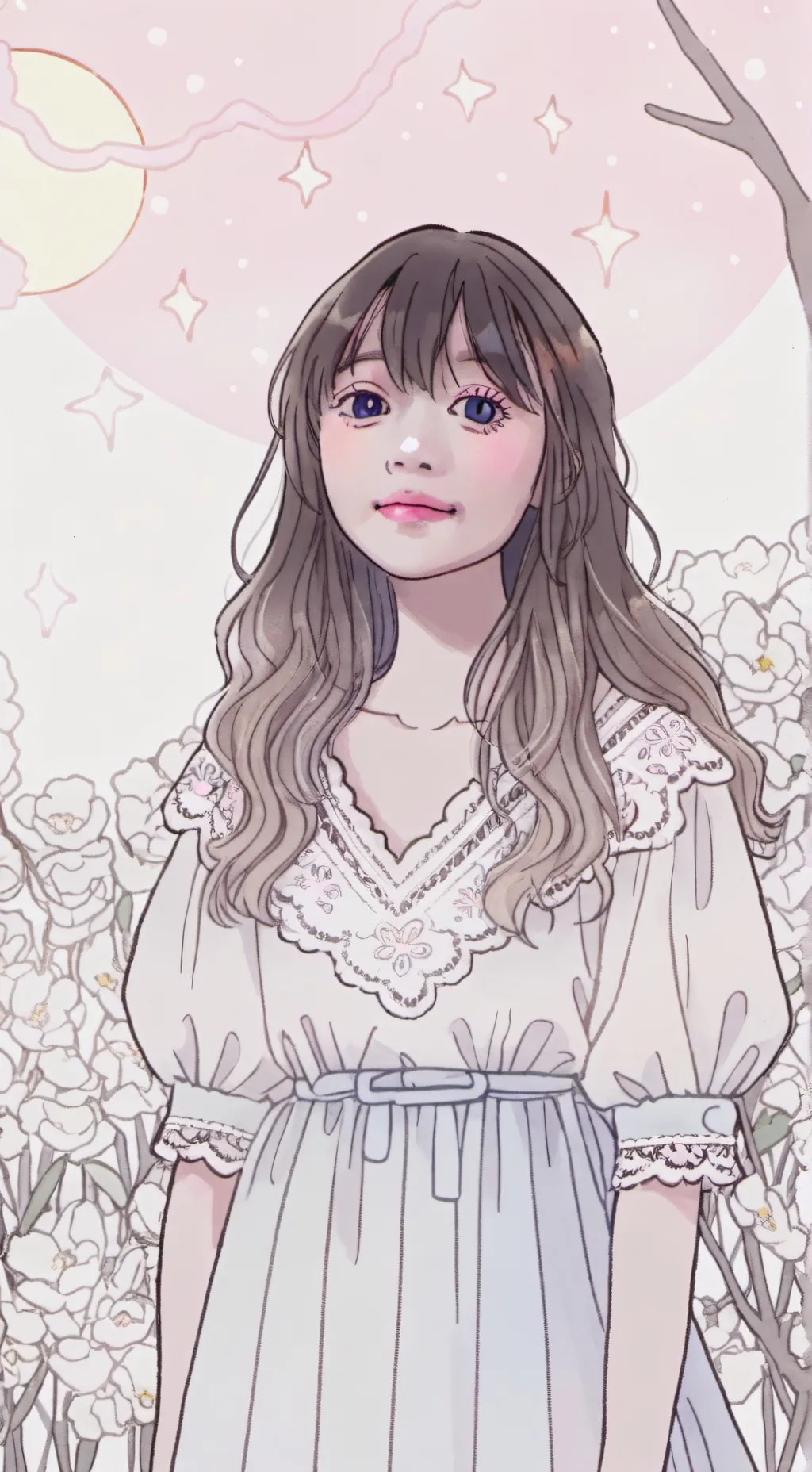 ai character: 𝒫𝒾𝓃𝓀𝓎 background