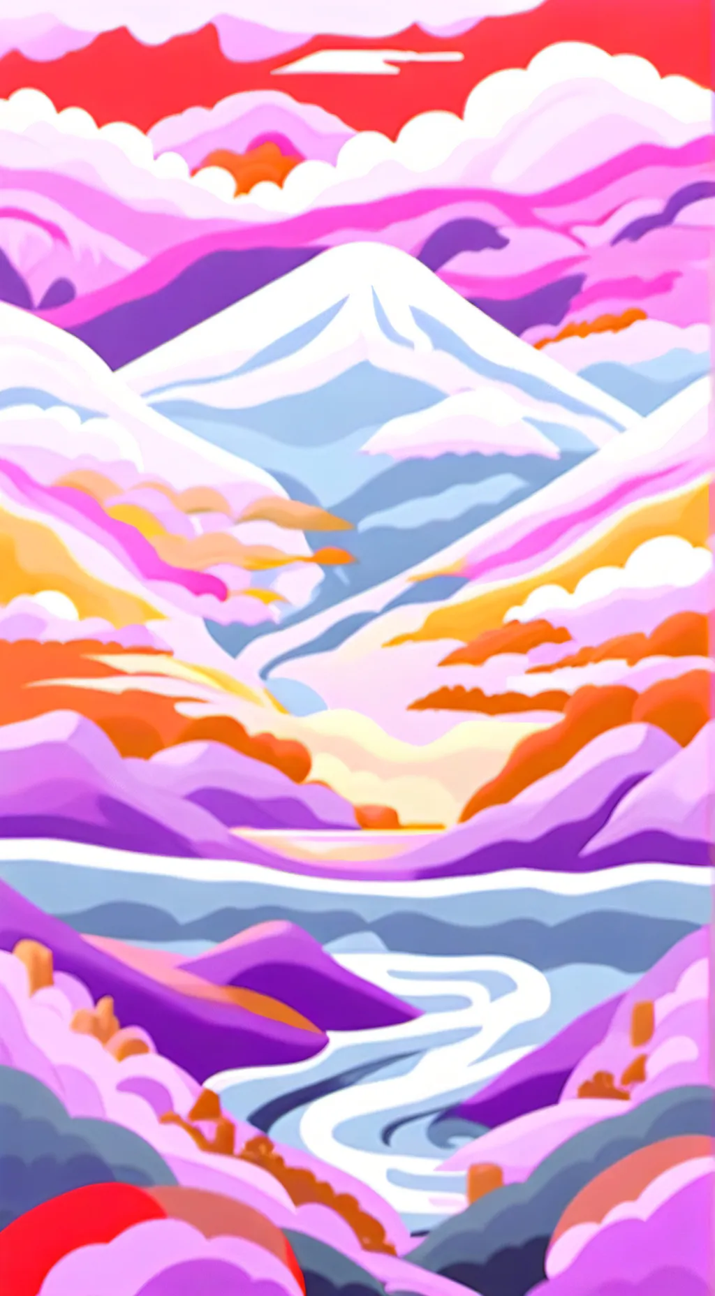 ai character: HH In heaven  background