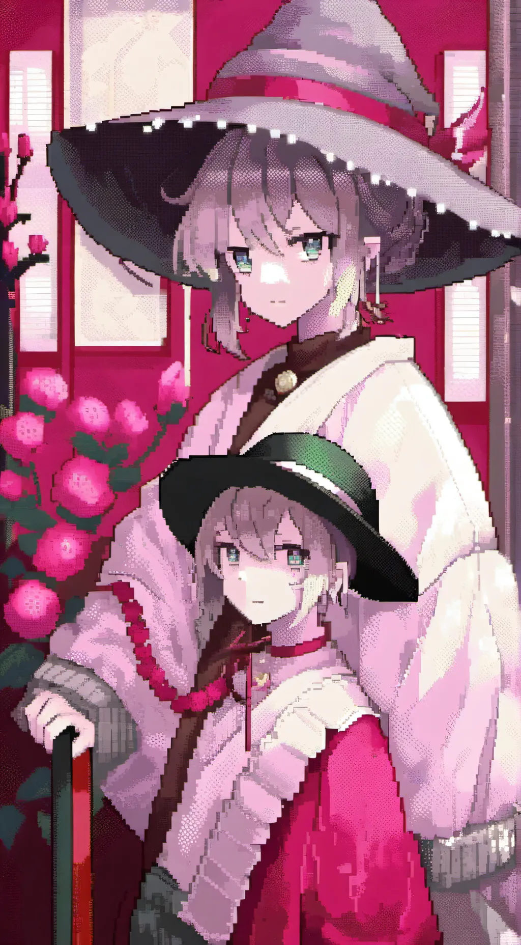 ai character: yandere Bowie  background