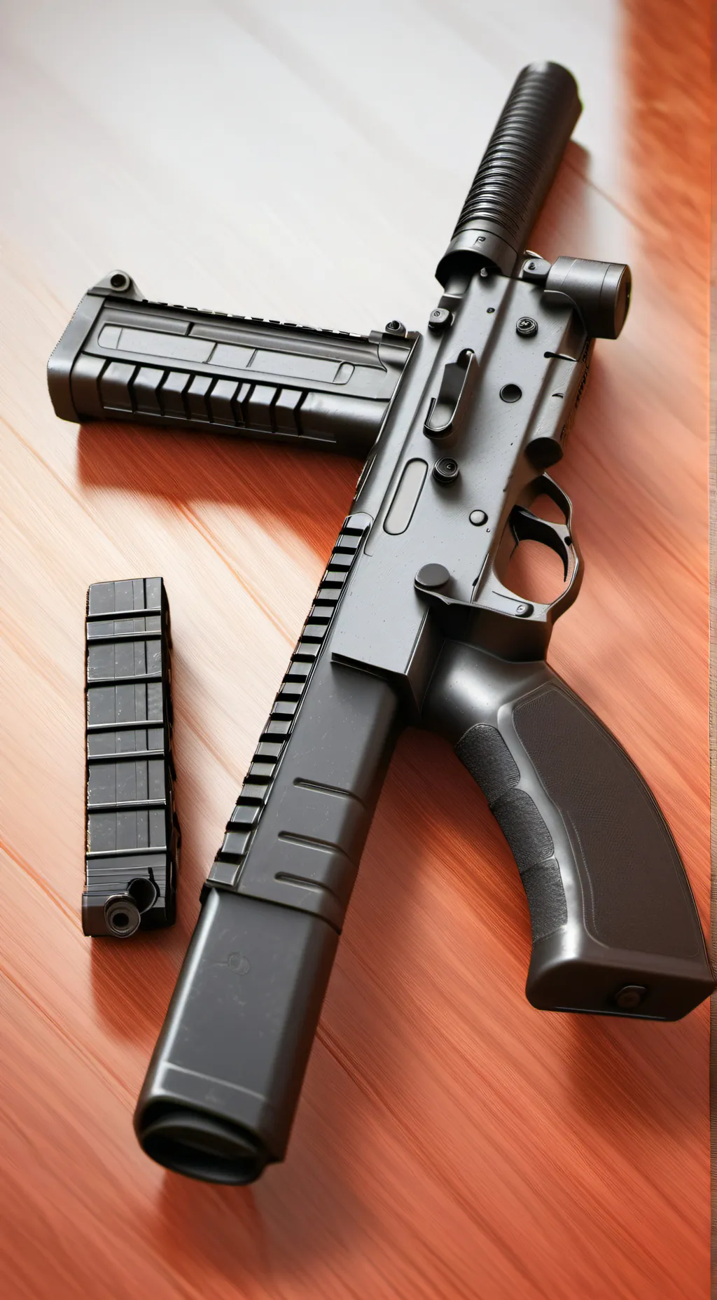 ai character: The Weaponry  background