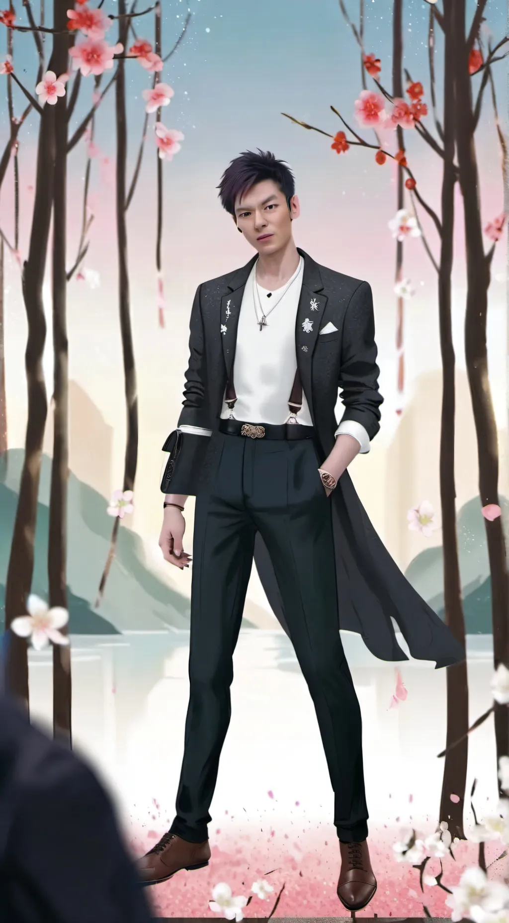 ai character: legend thanos  background