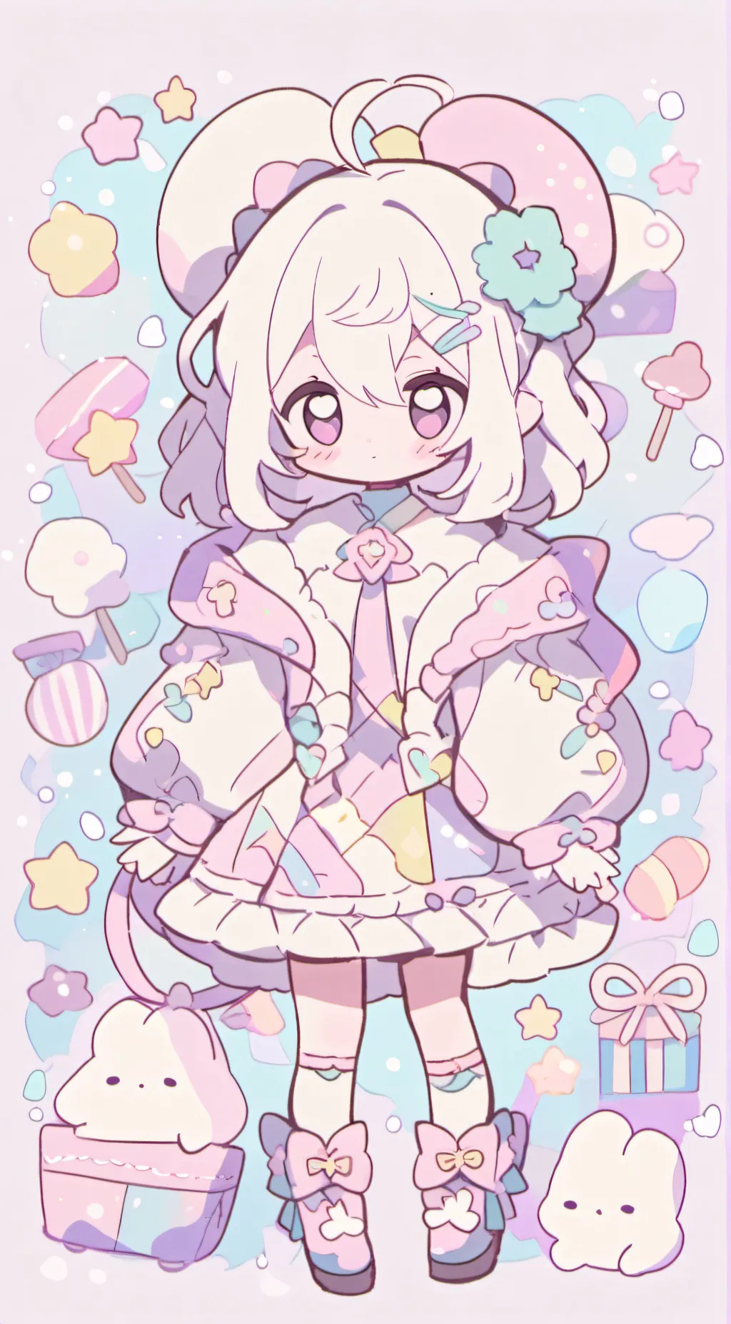 ai character: hello goobers background