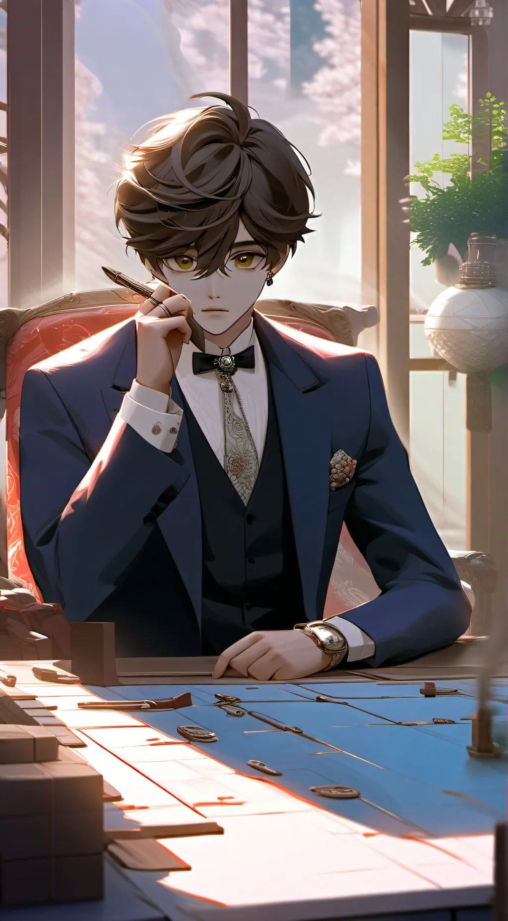 ai character: 𝒯ℯ𝒶𝒸𝒽ℯ𝓇 background