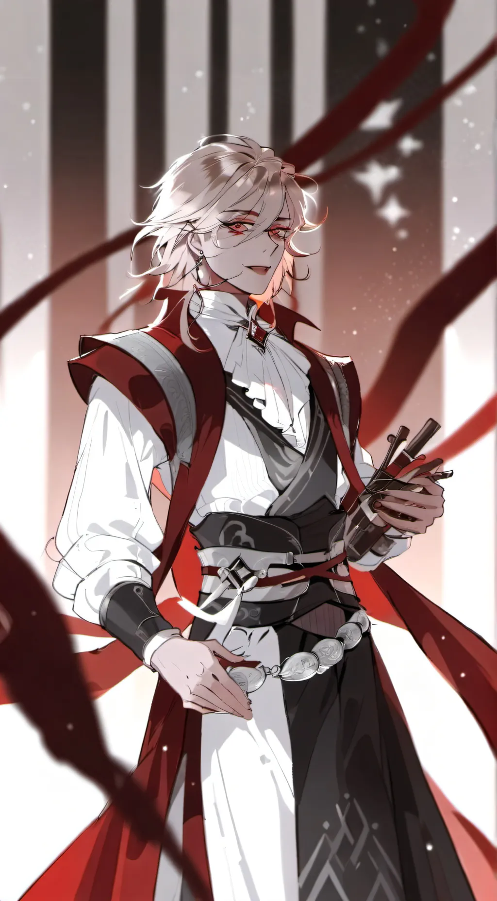 ai character: douma... background