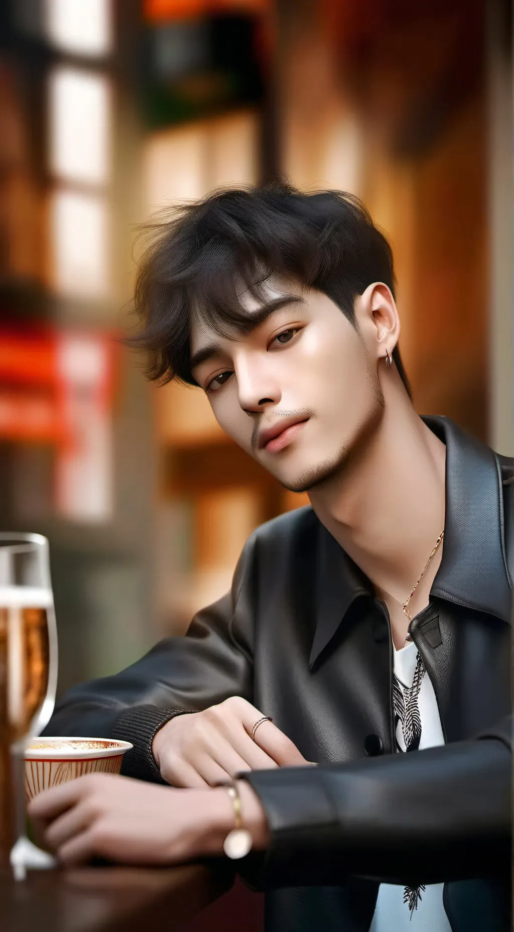 ai character: rayan  background