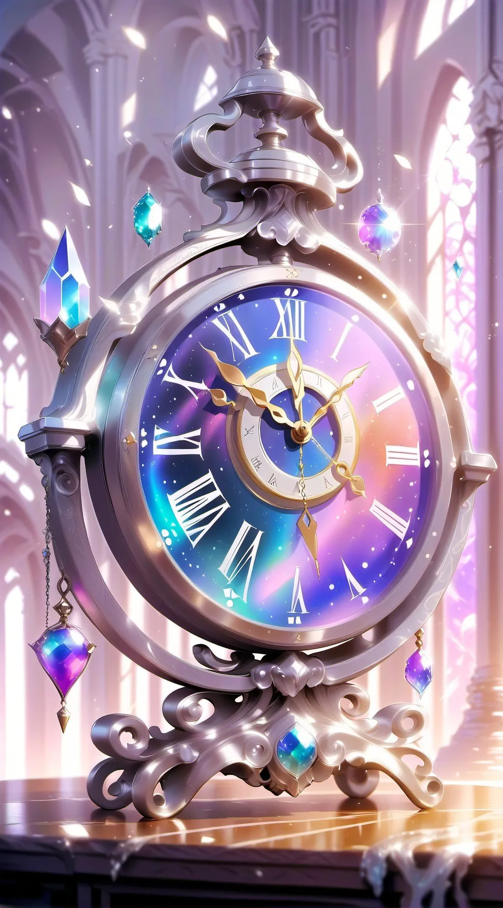 ai character: time travel background
