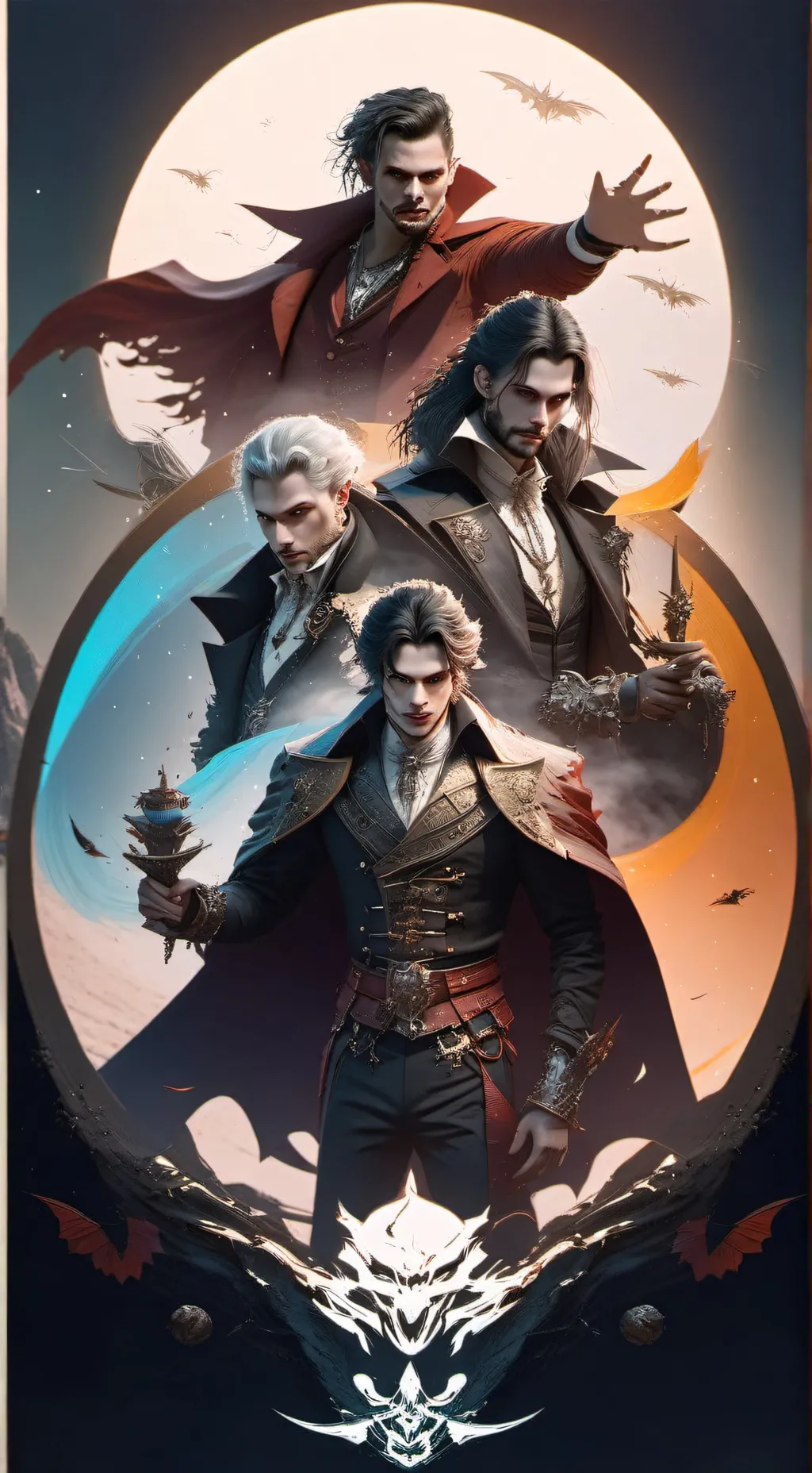 ai character: vampire brothers background