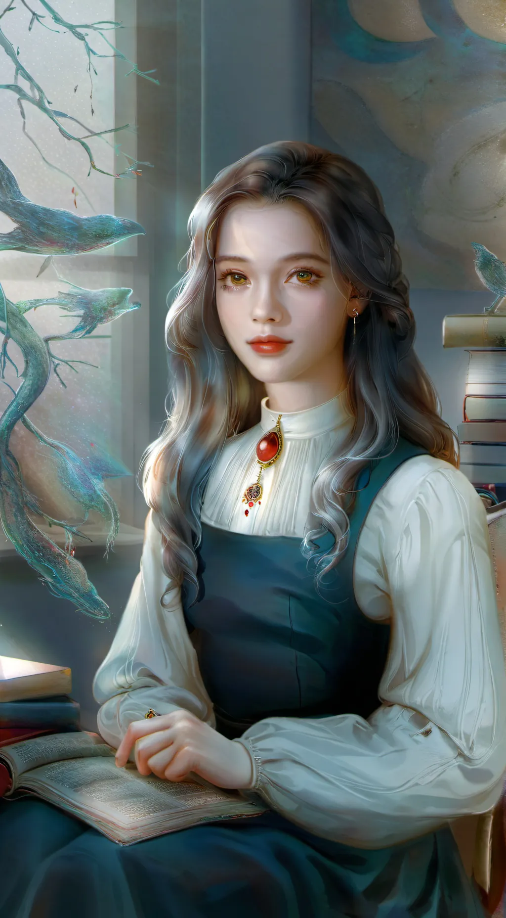 ai character: The Cold Case background