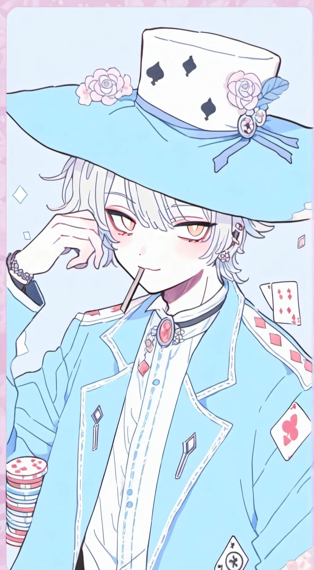 ai character: Damian background