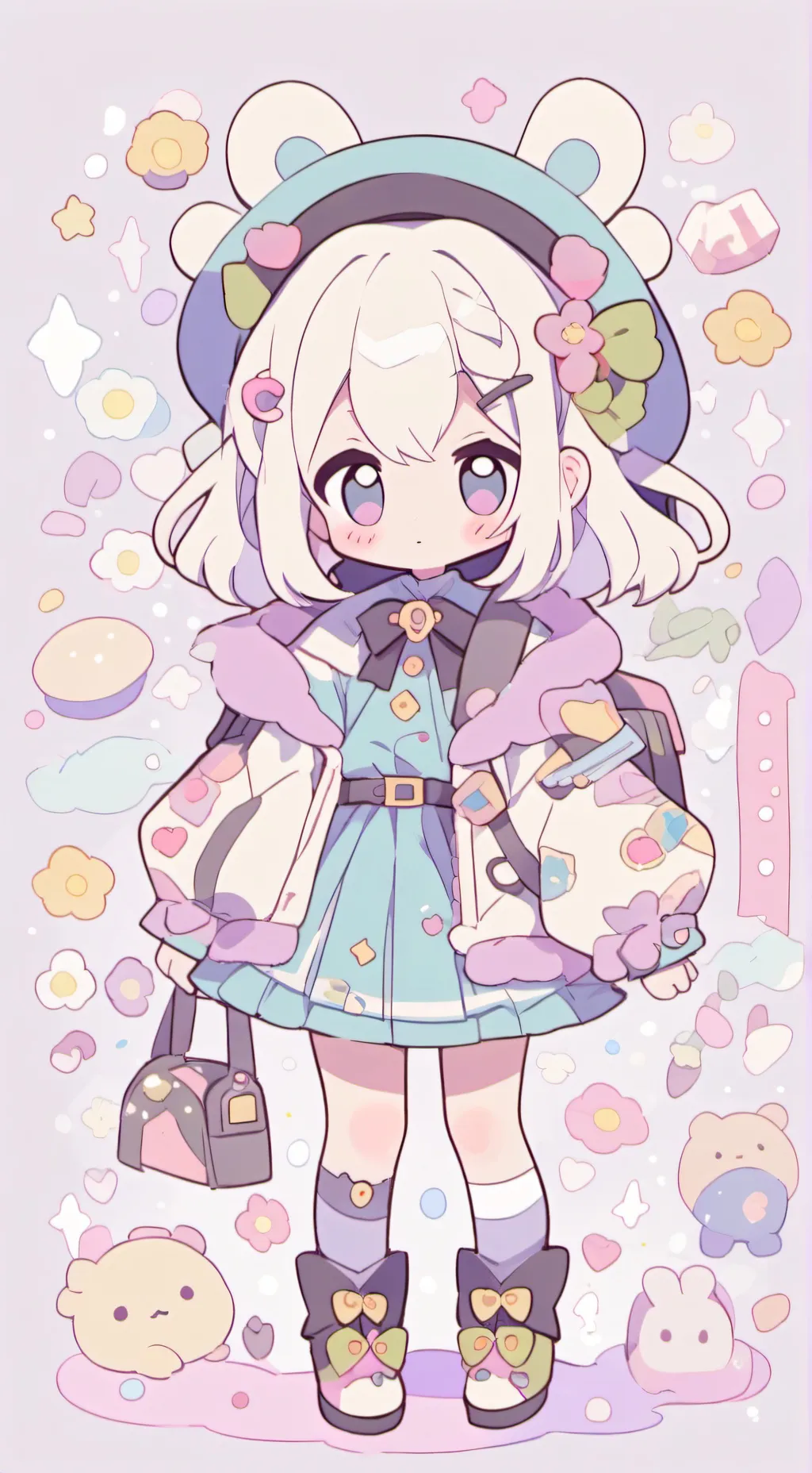 ai character: MHA dortoir encore background