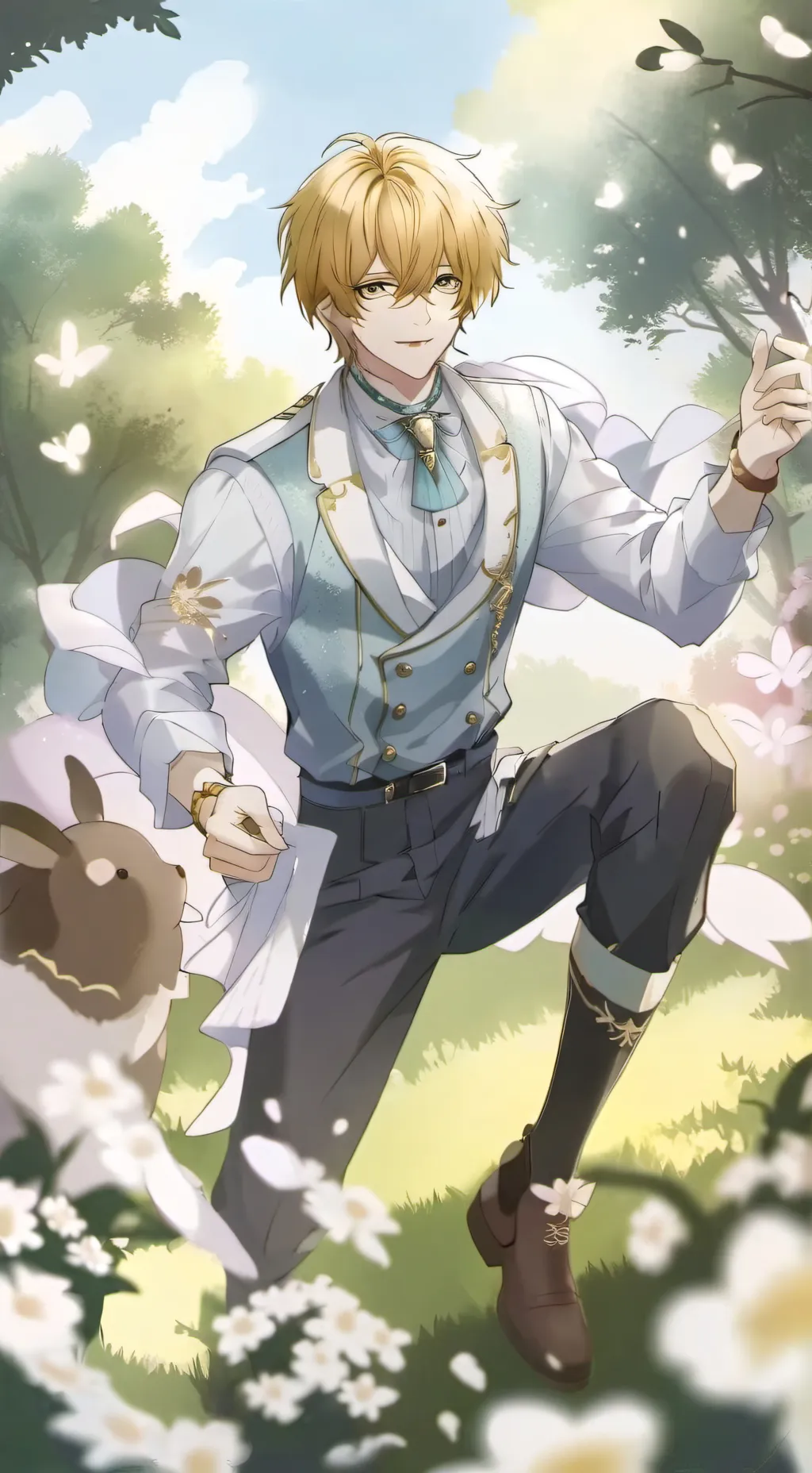 ai character: Lucas background