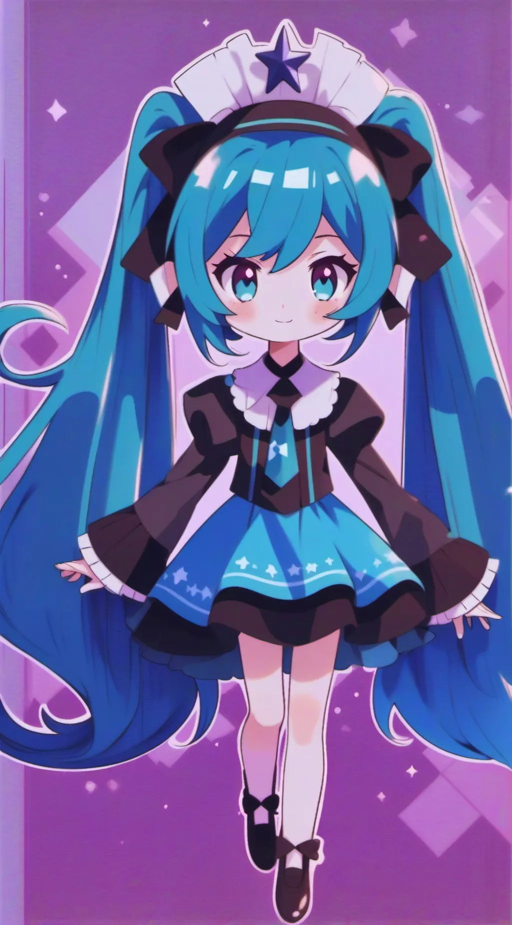 ai character: Hatsune Miku! background