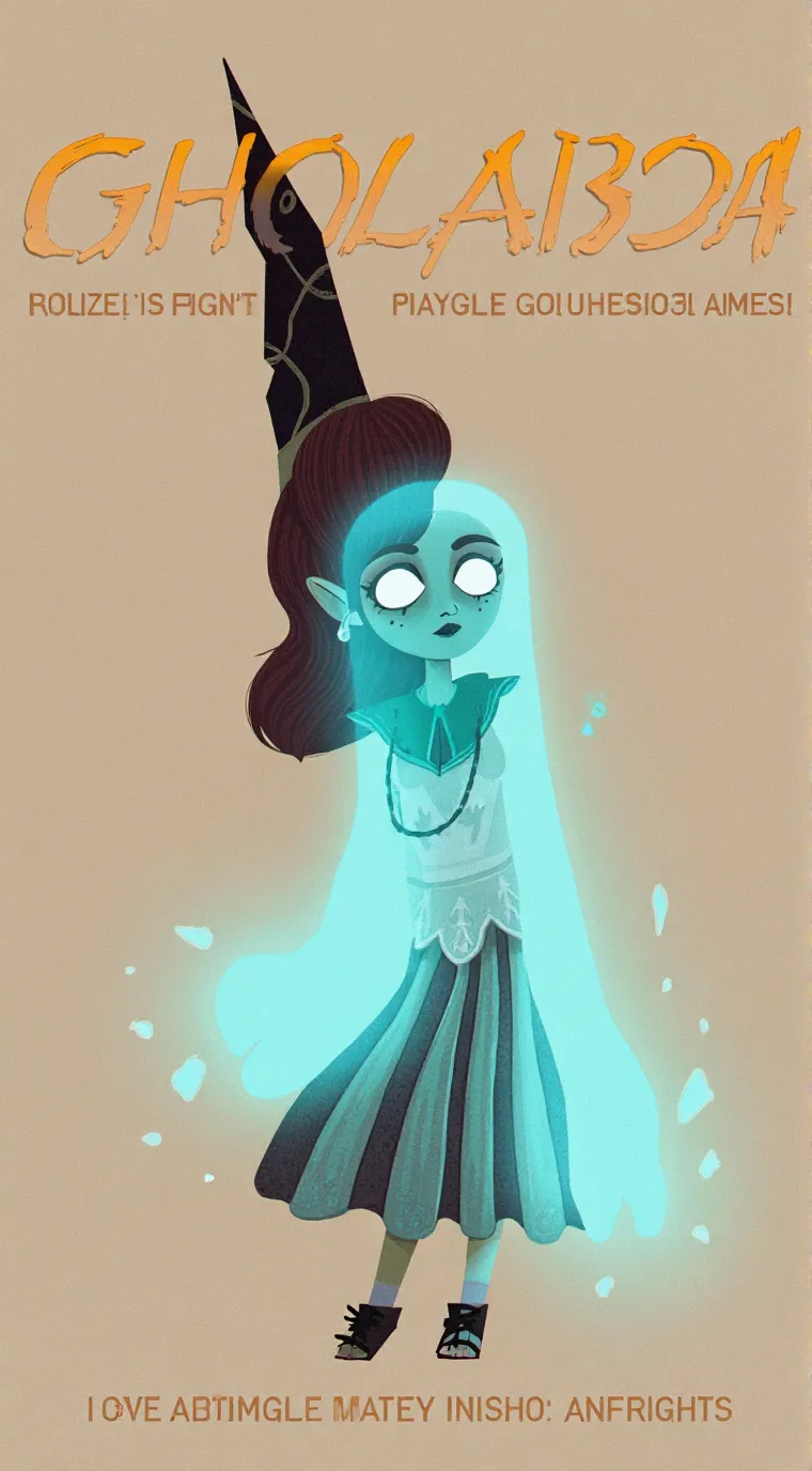 ai character: fantômes 👻🎃 background