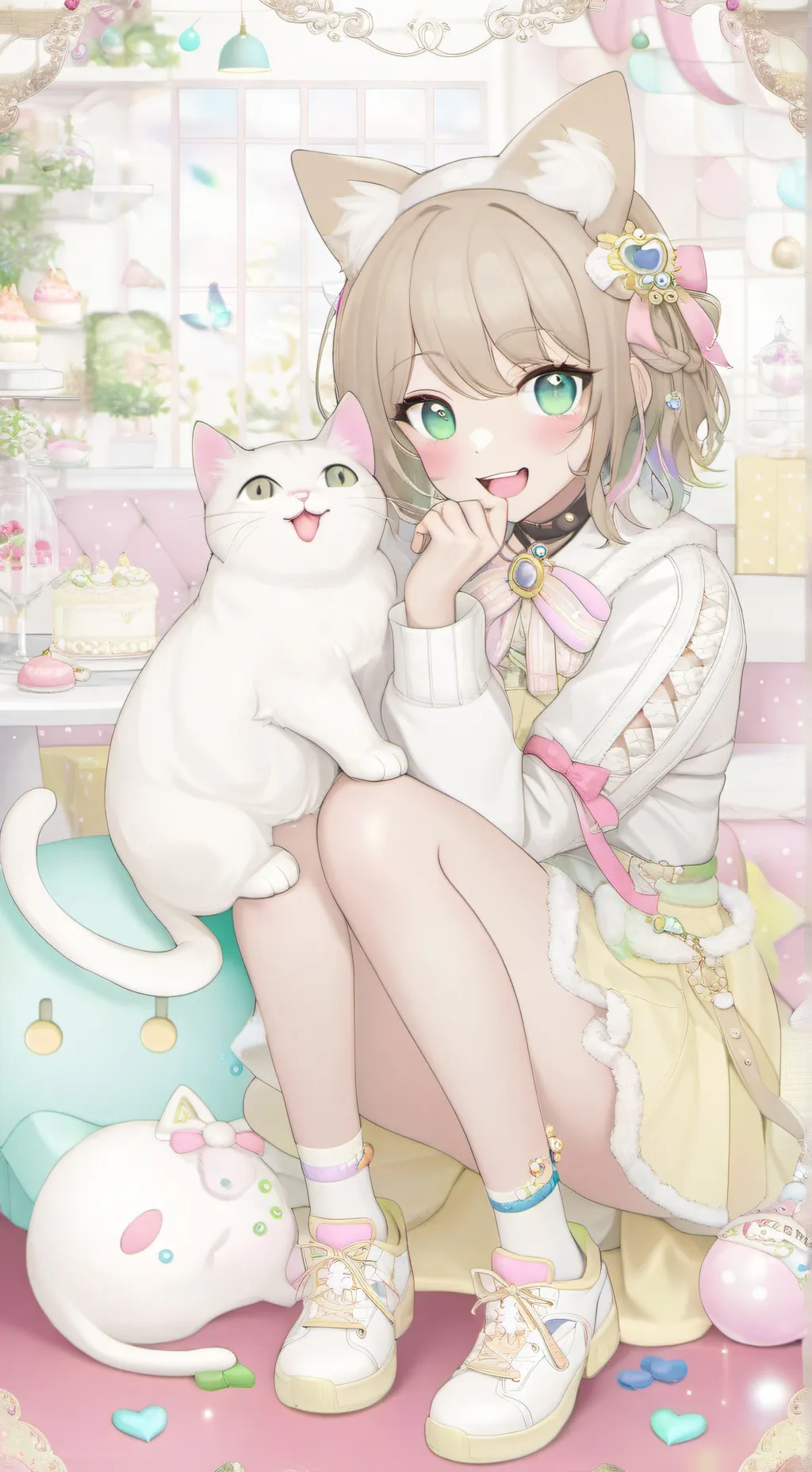 ai character: Lila background