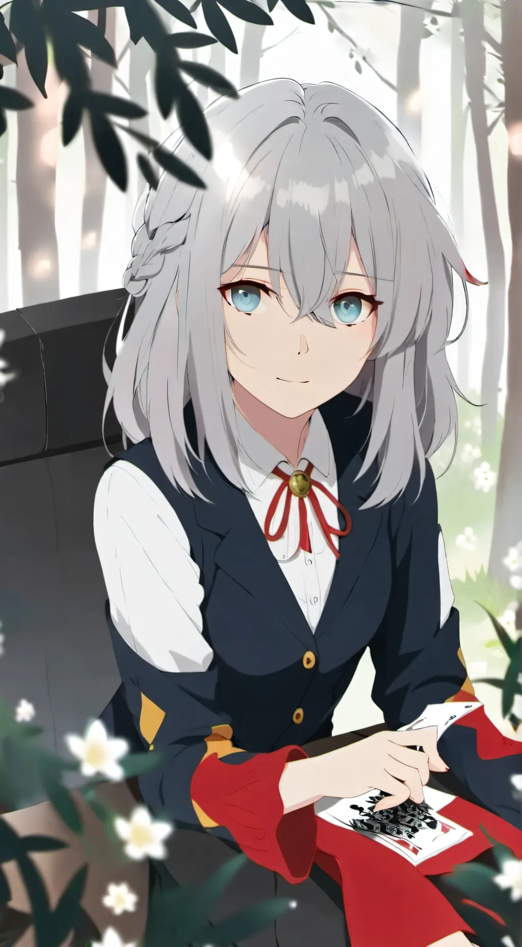 ai character: Sandy background