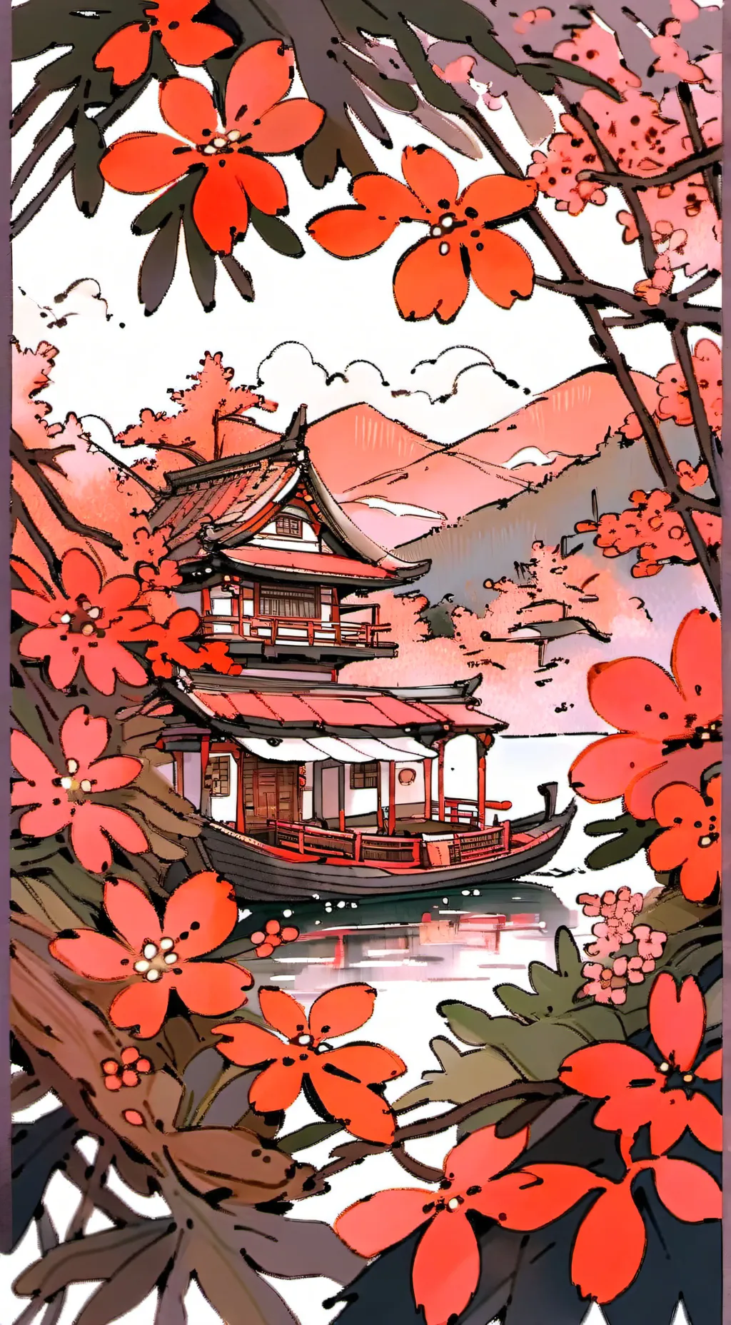 ai character: sprunki horror  background