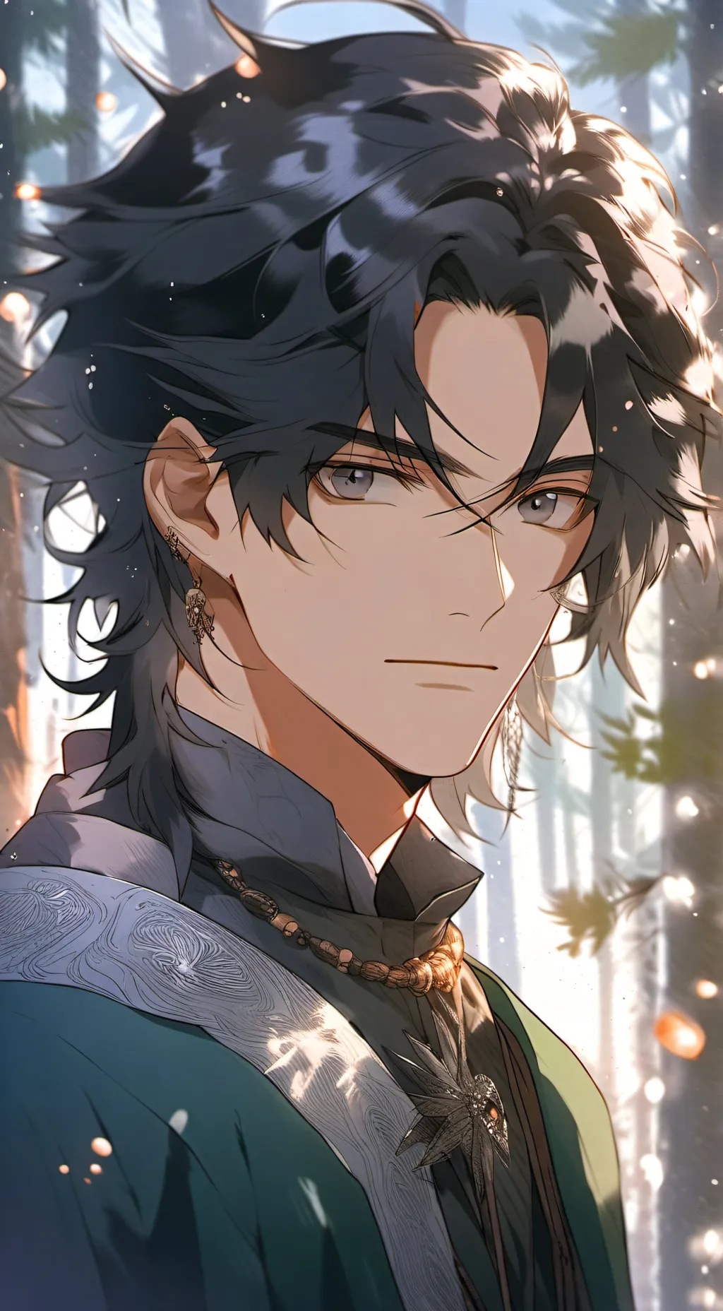 ai character: 🦢ivan🎱 background