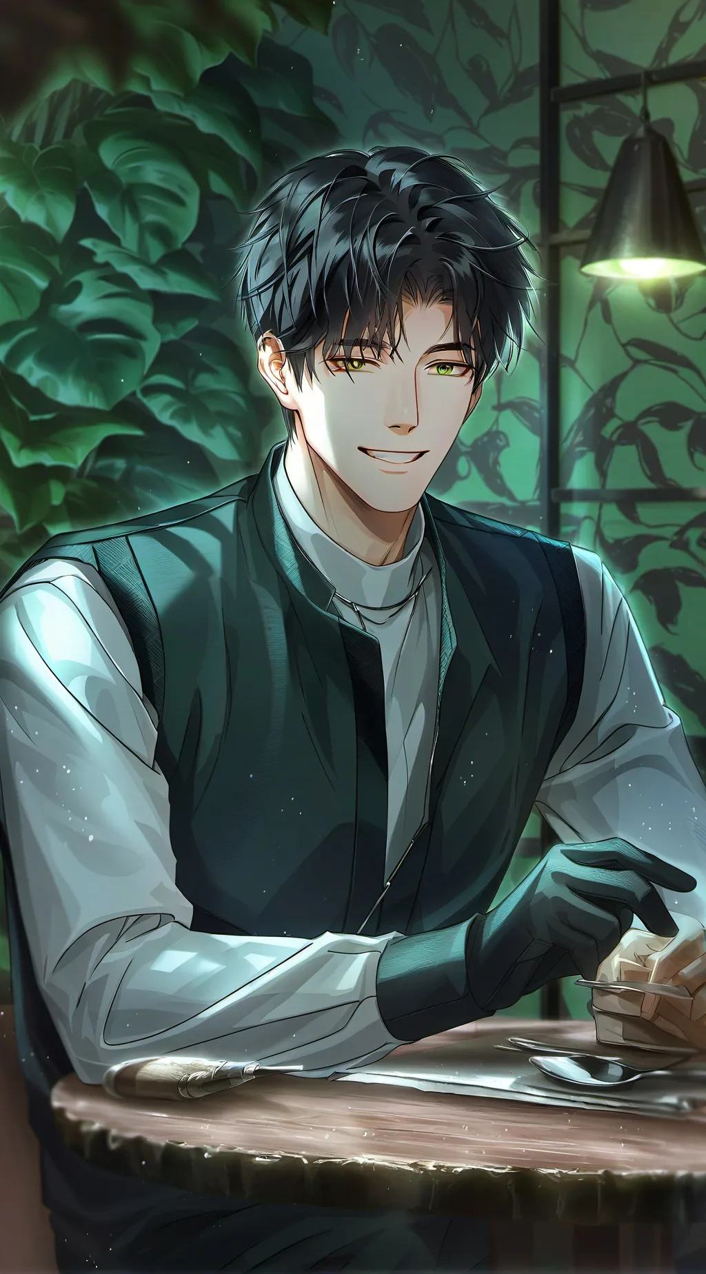 ai character: Hyun background