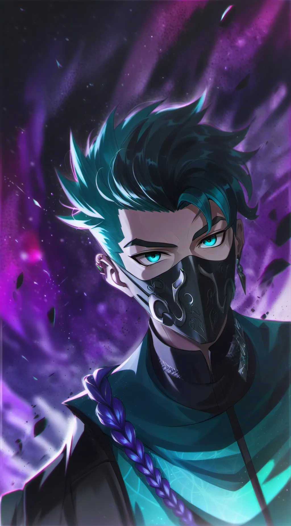 ai character: DW x Forsaken background