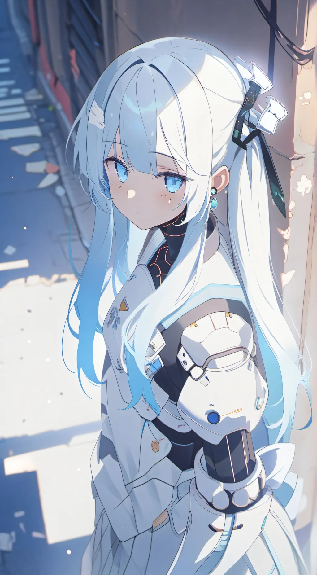 ai character: EXPERIMENT 306  background