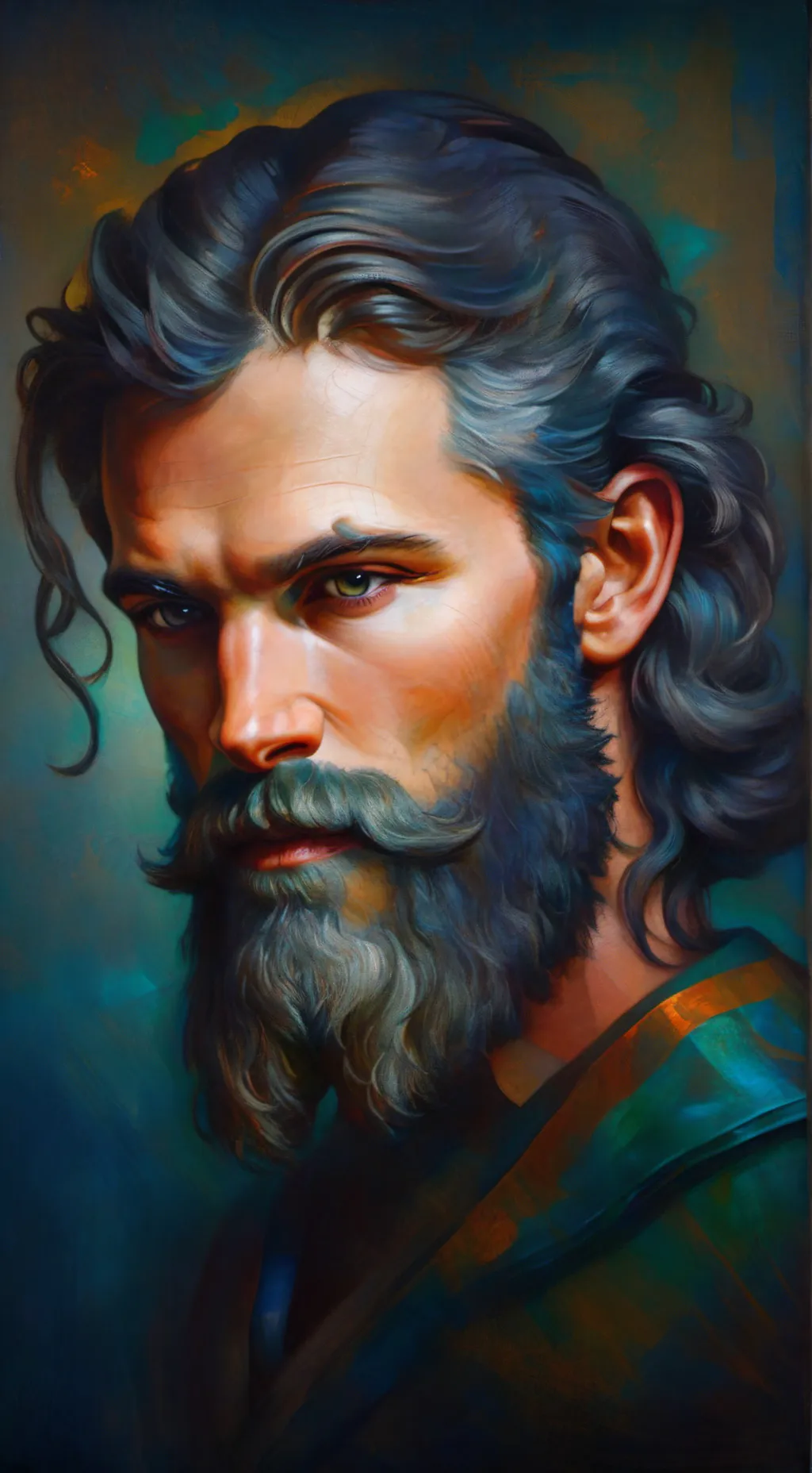 ai character: Pierce background