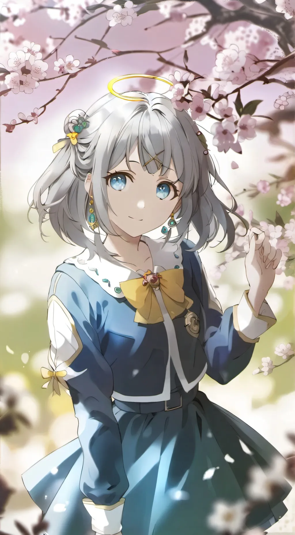 ai character: Miri😇 background