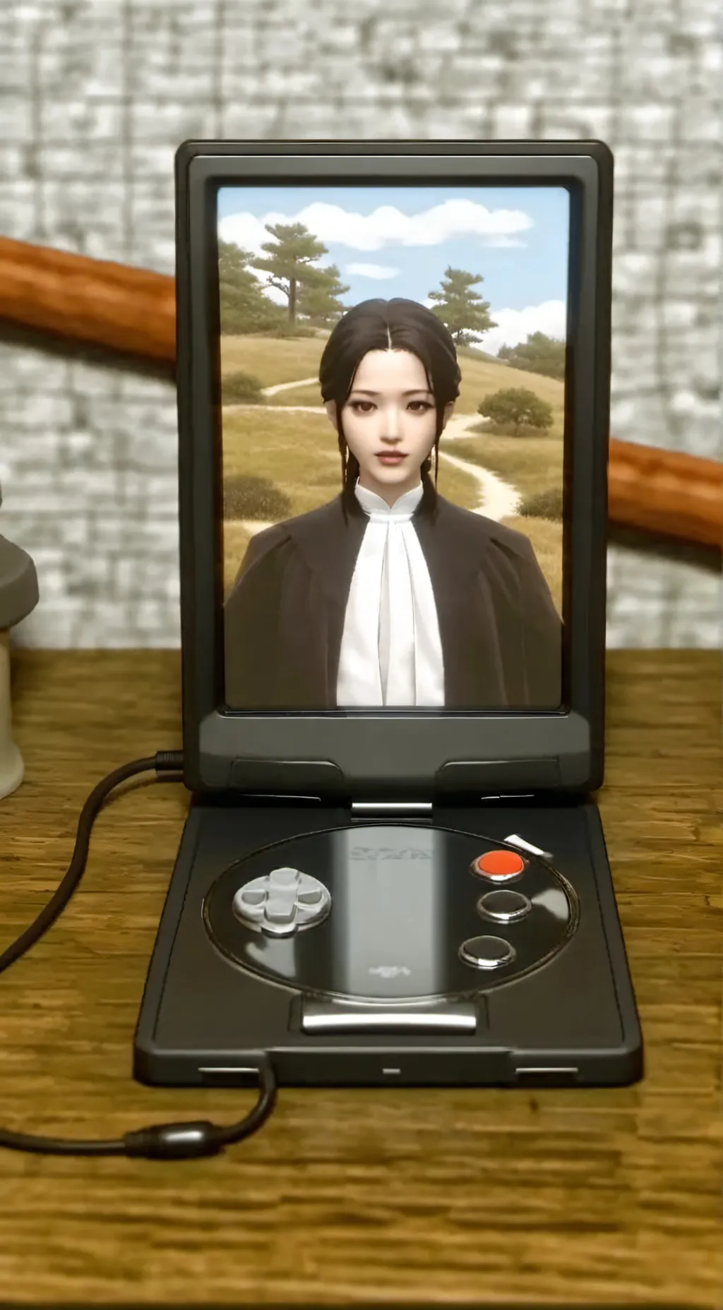 ai character: y/n x Sun  background