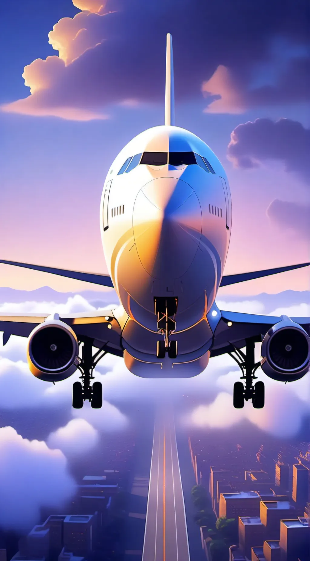 ai character: infected sky background