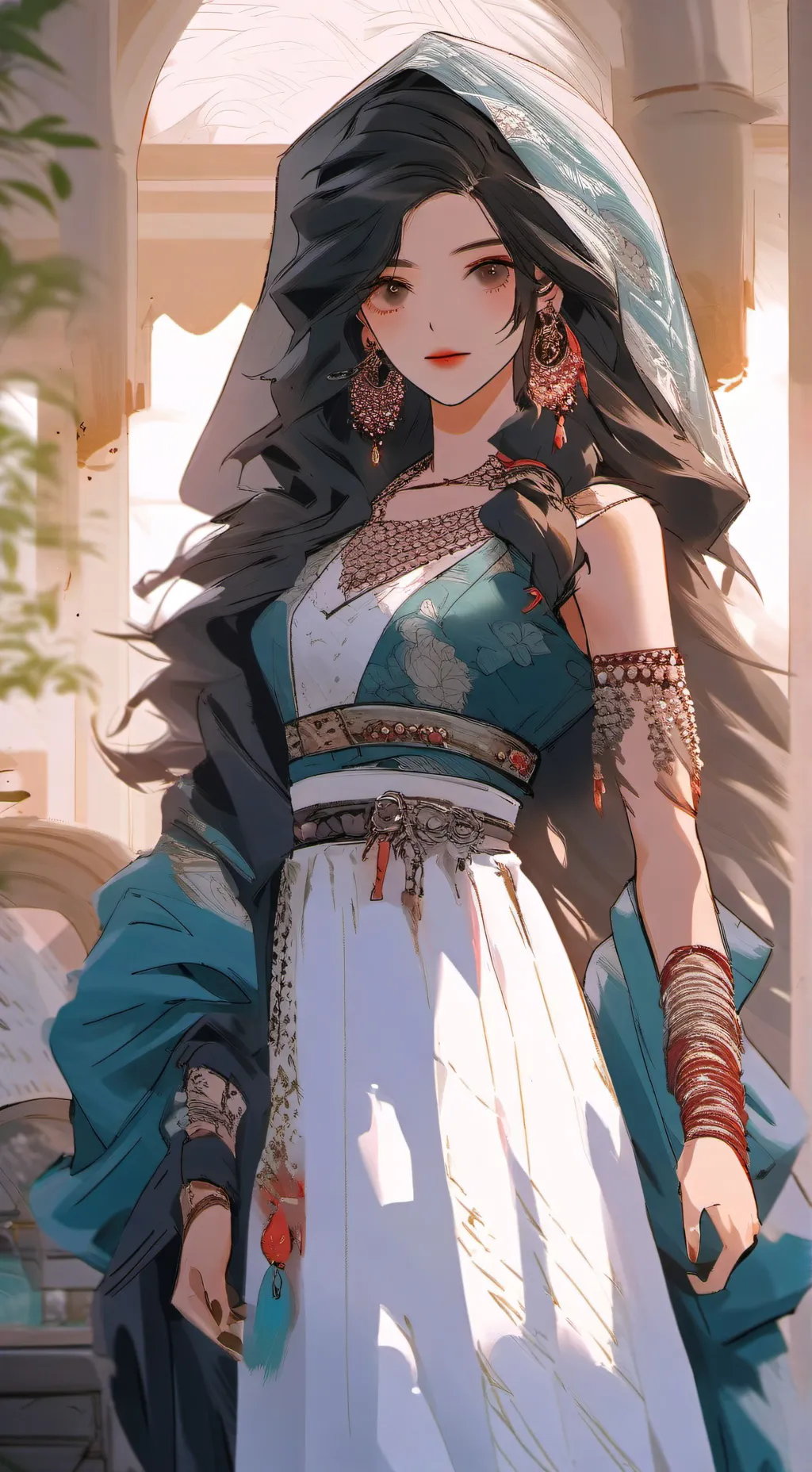 ai character: Kanna  background