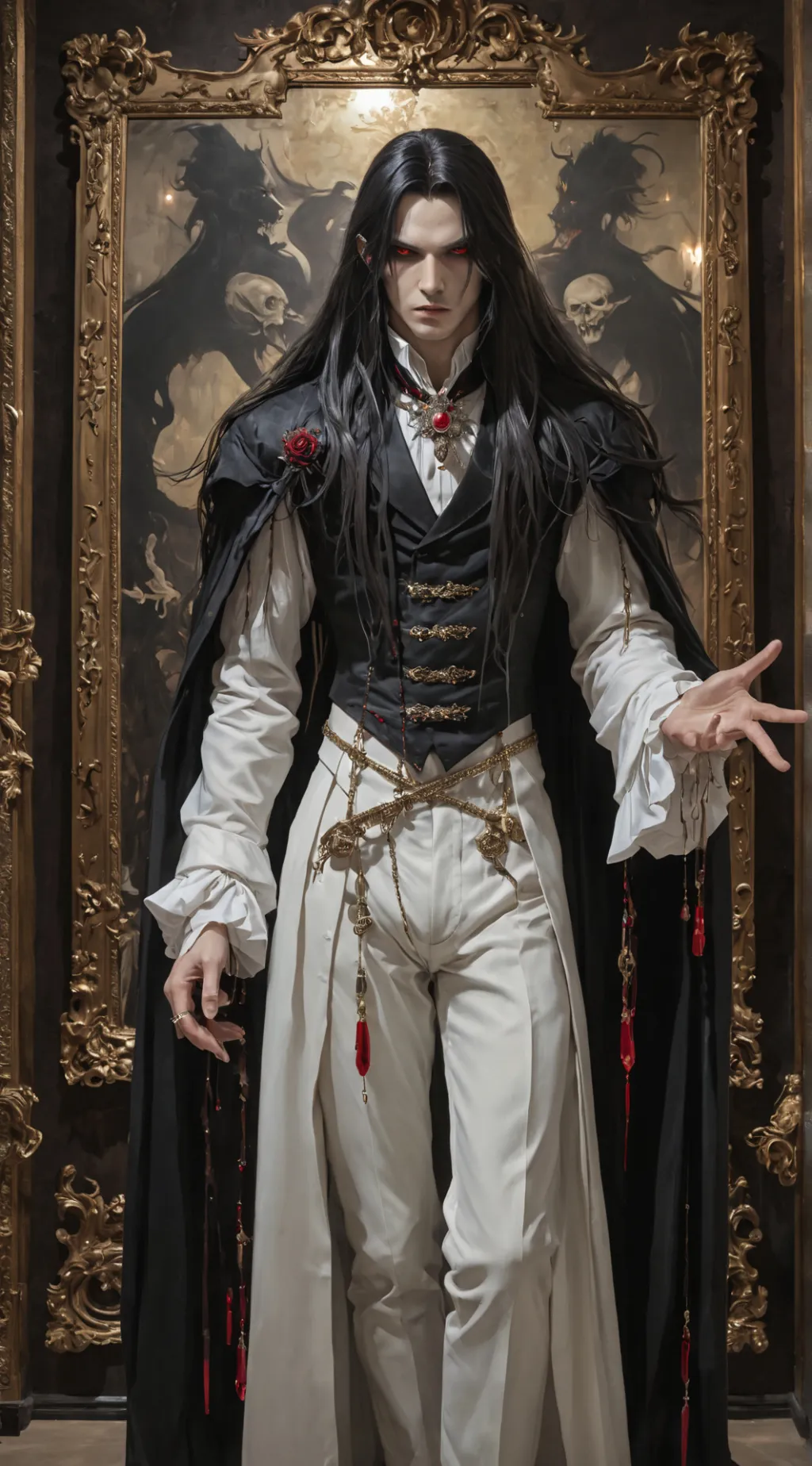 ai character: Lucien background