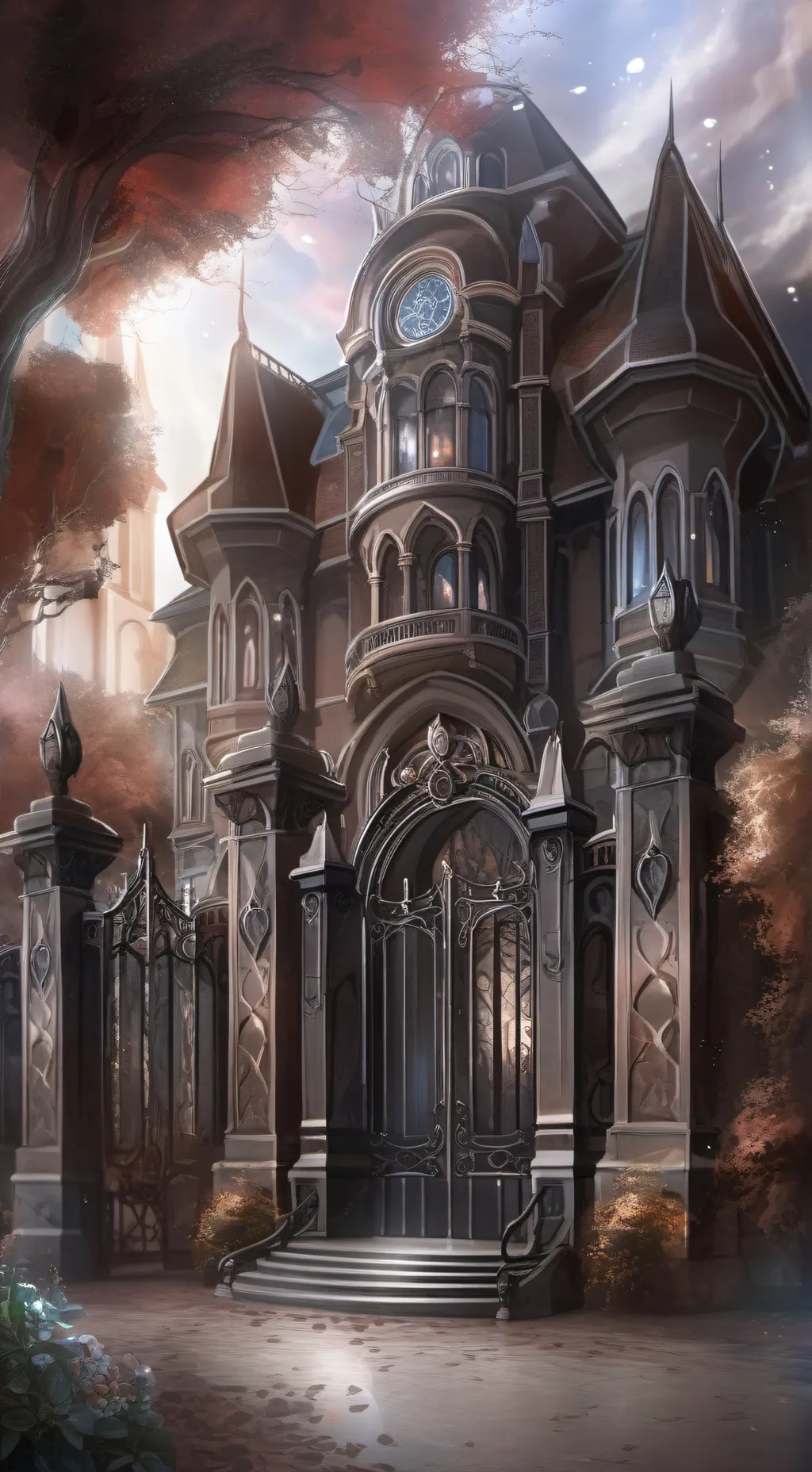 ai character: Mhaxyourschool background