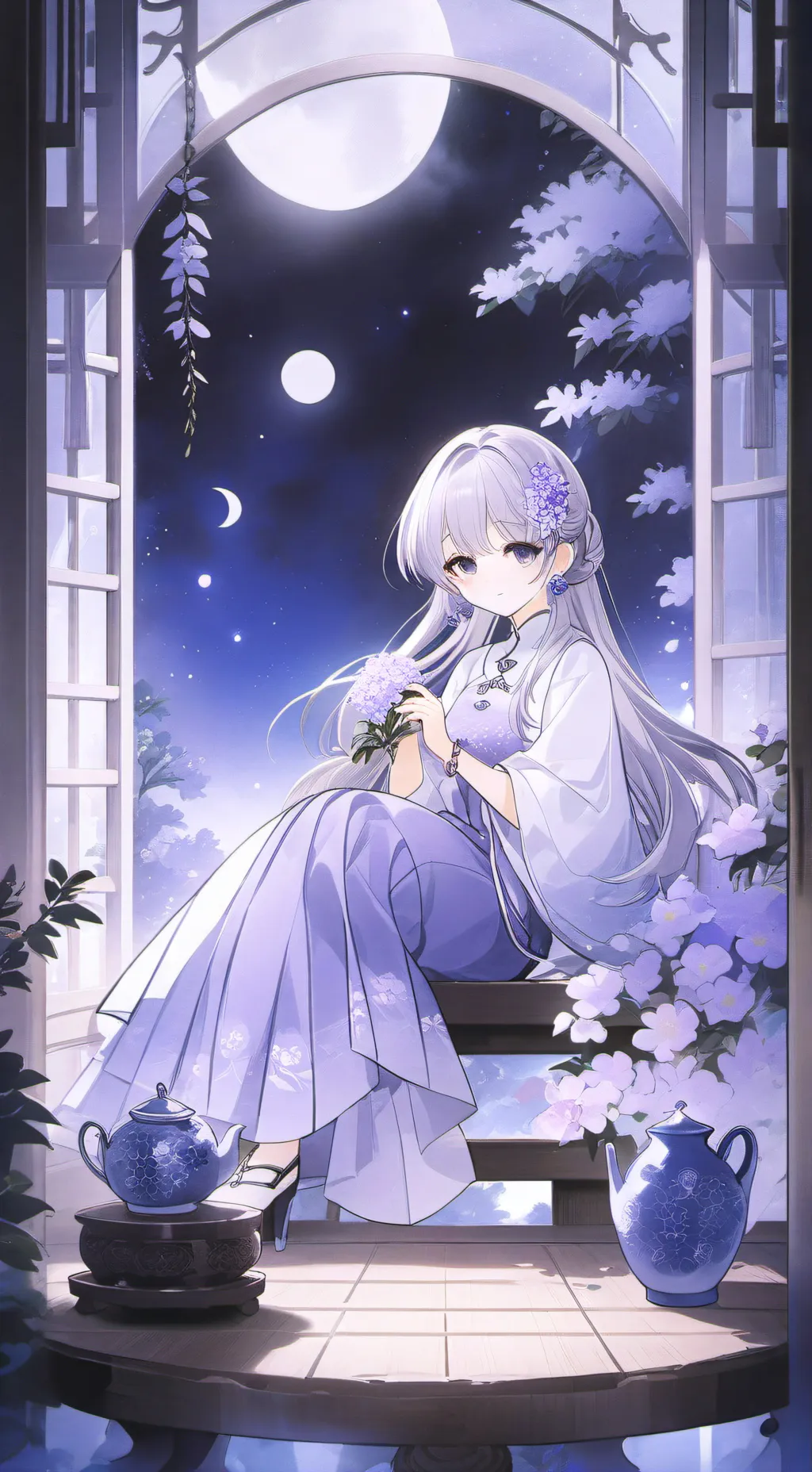 ai character: mha X ds background